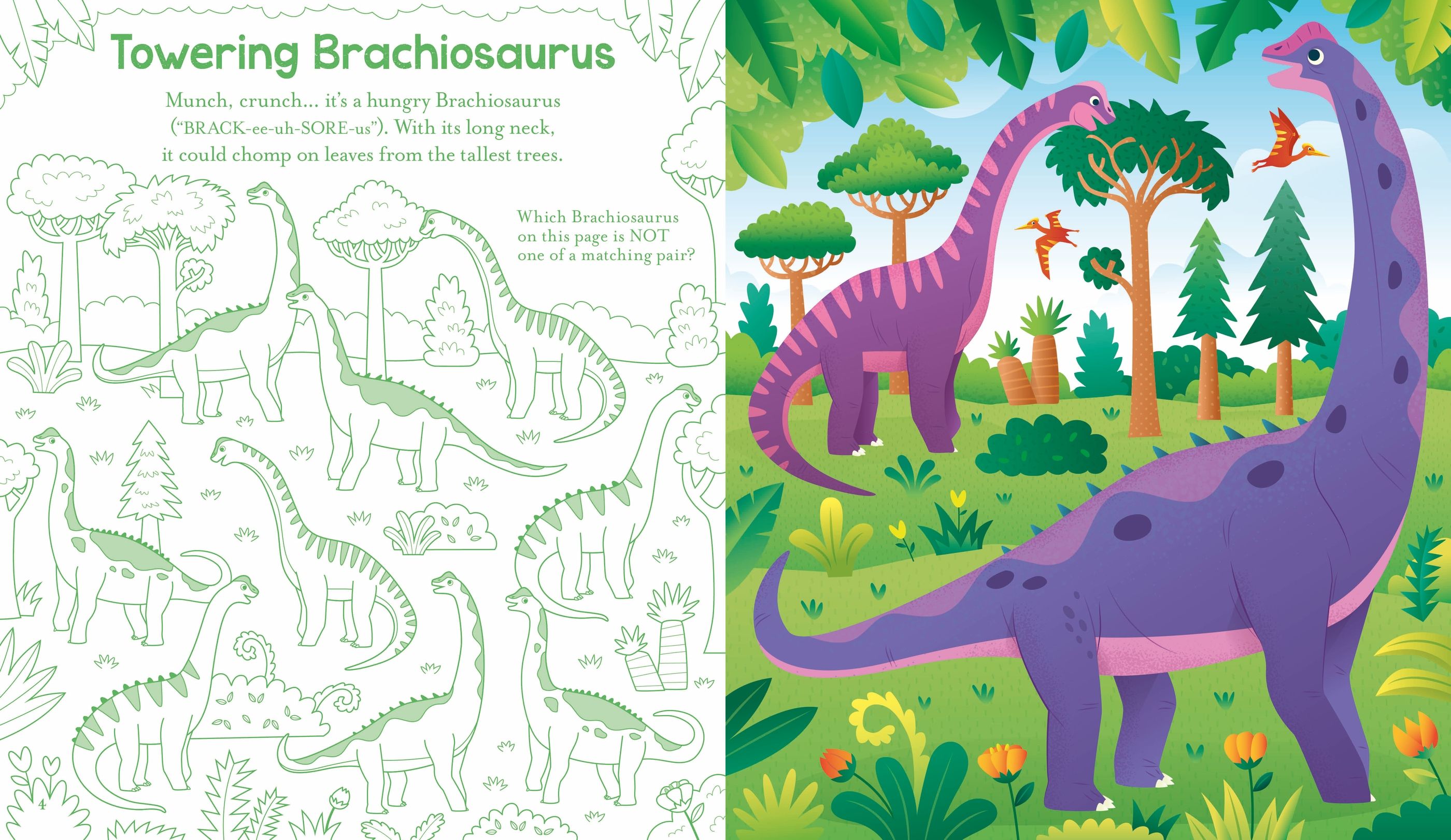 Usborne Books | Scratch Activities - Dinosaurs