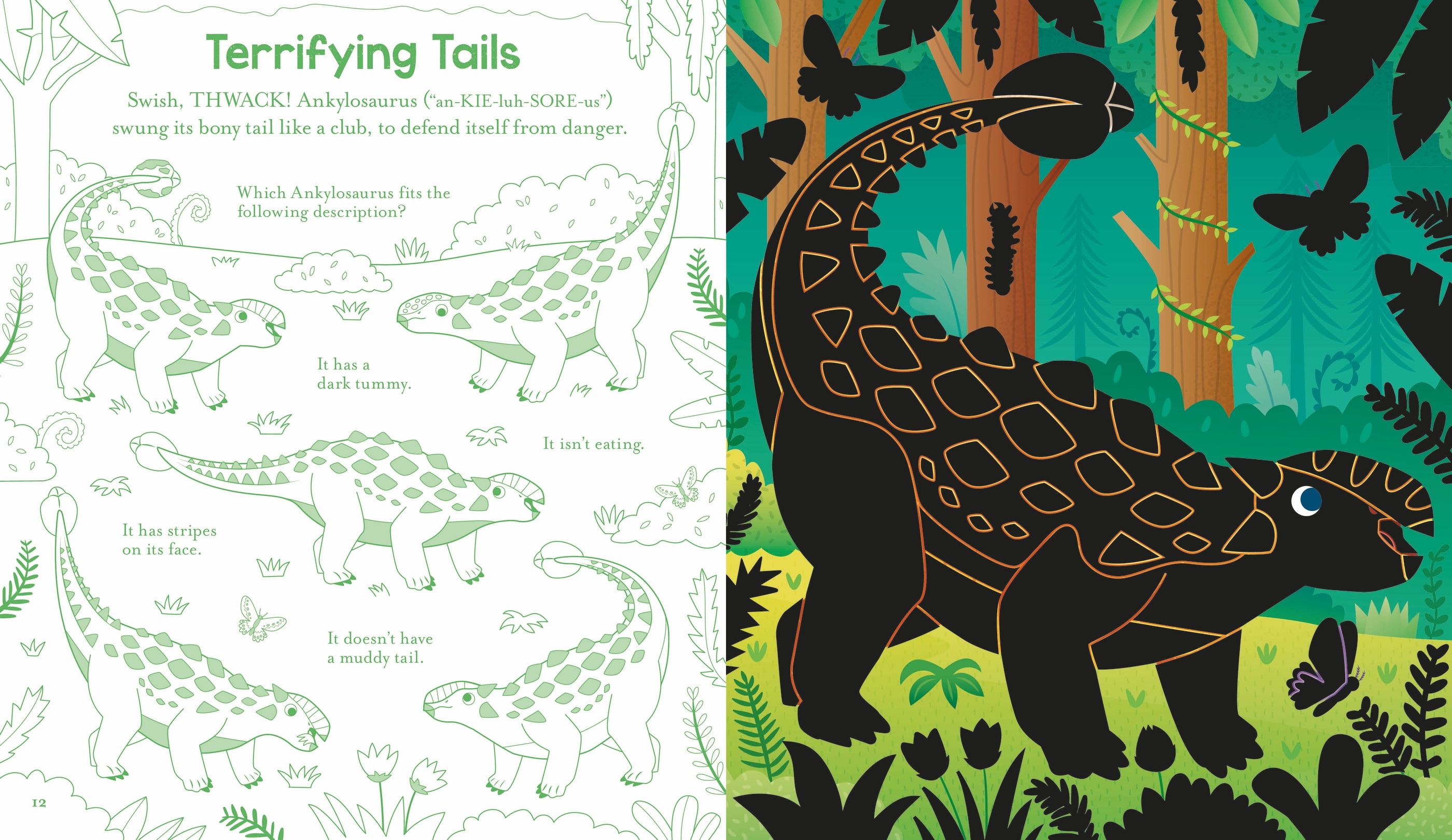 Usborne Books | Scratch Activities - Dinosaurs
