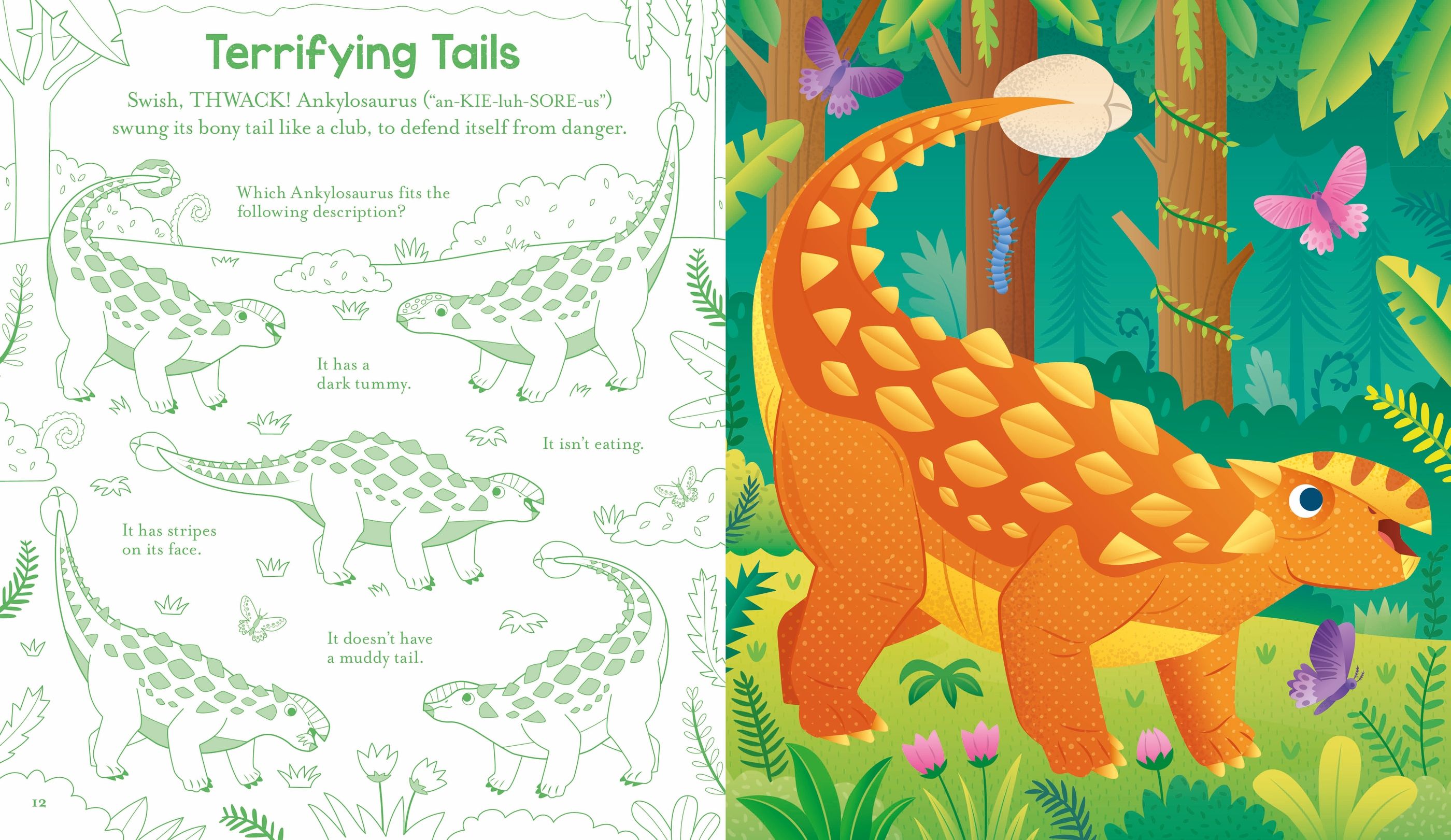 Usborne Books | Scratch Activities - Dinosaurs