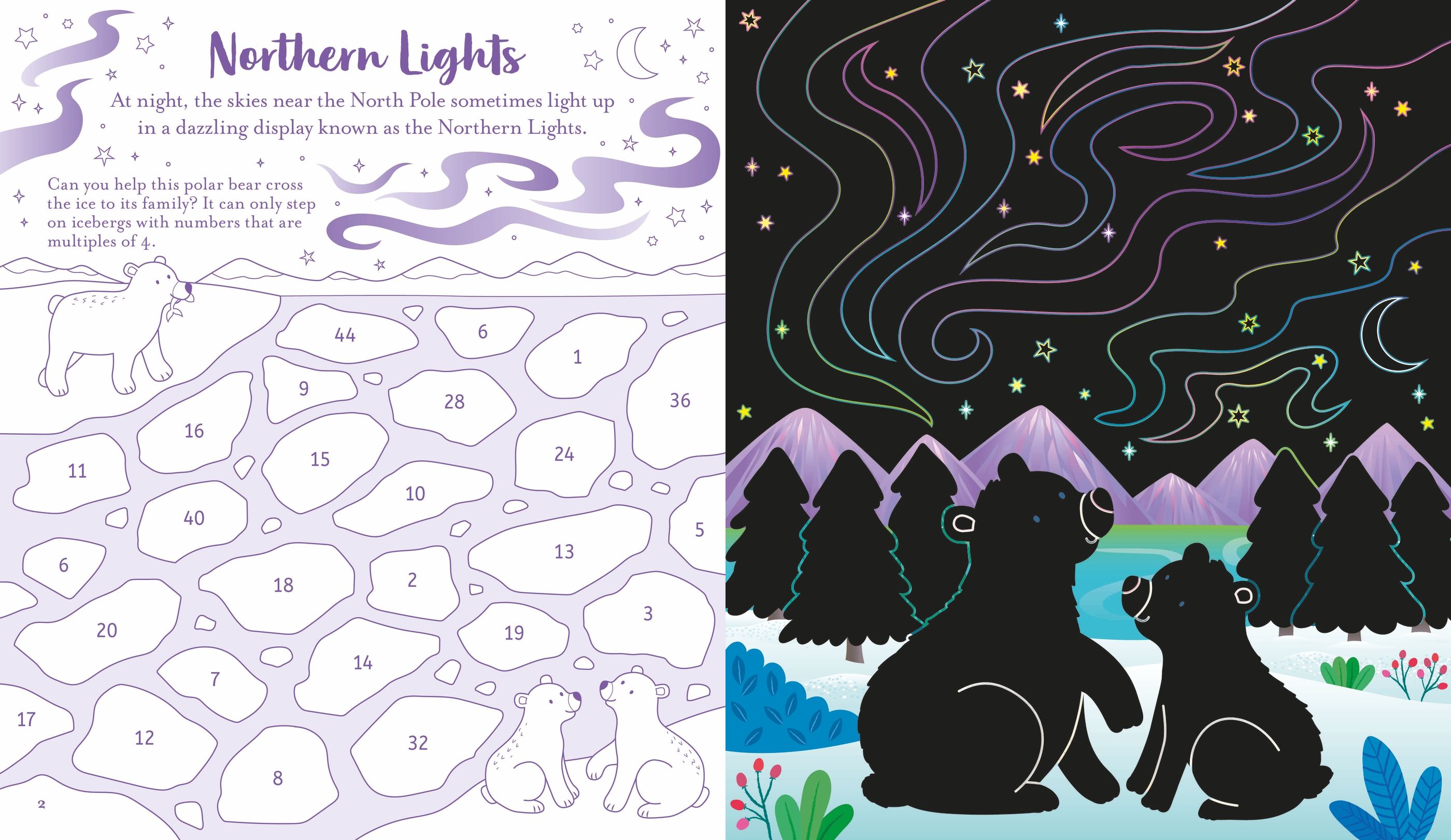 Usborne Books | Scratch Activities - Night Sky