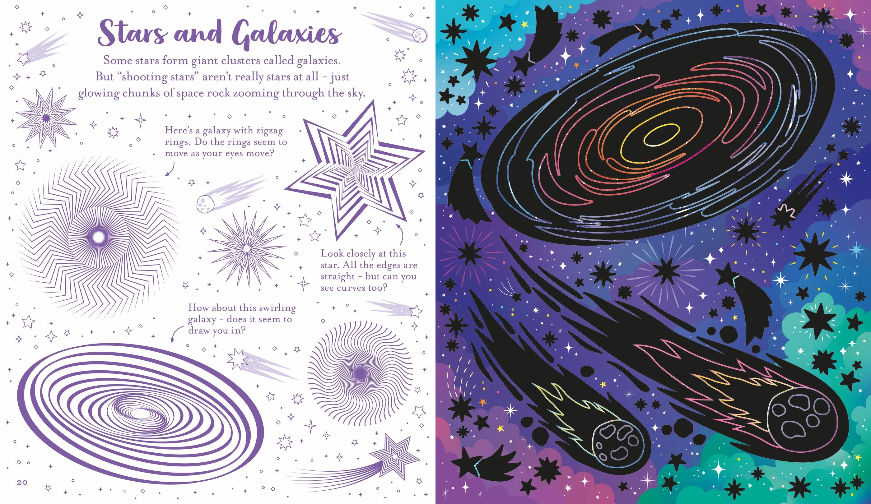 Usborne Books | Scratch Activities - Night Sky