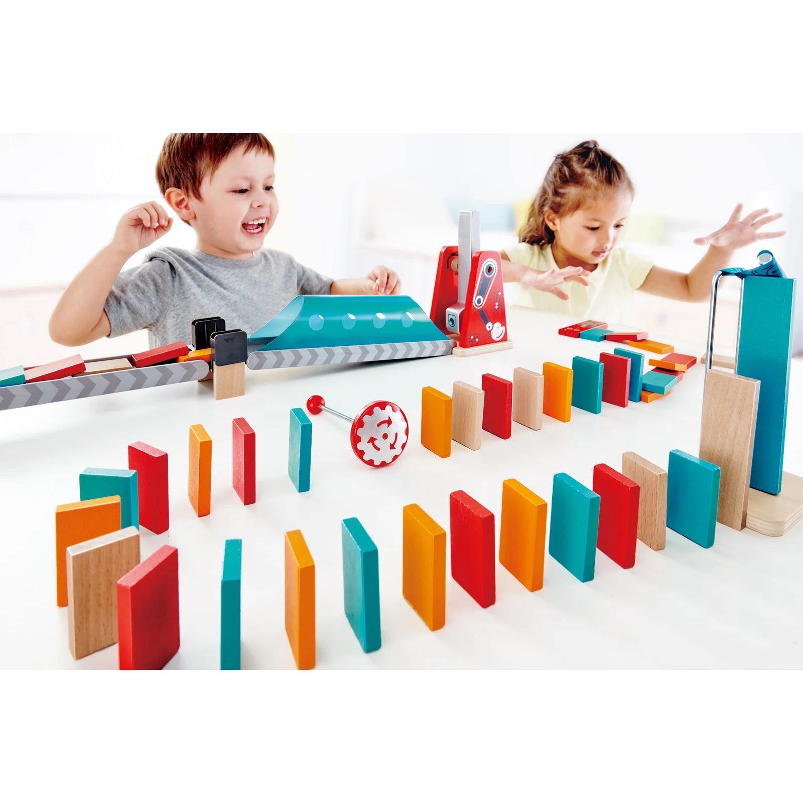 Hape | Mighty Hammer Domino - 59pc