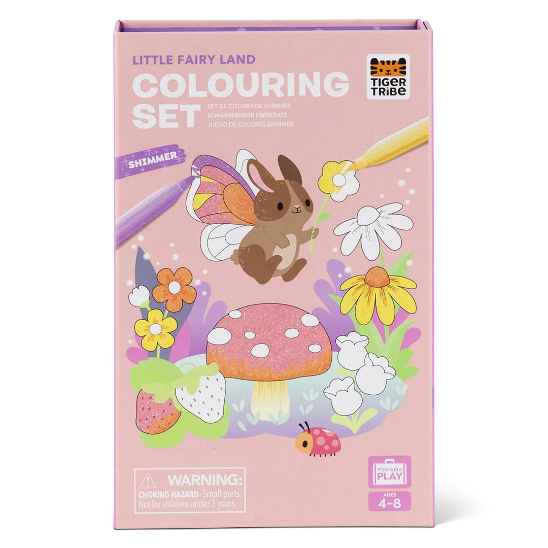Tiger Tribe | Shimmer Colouring Set - Little Fairy Life