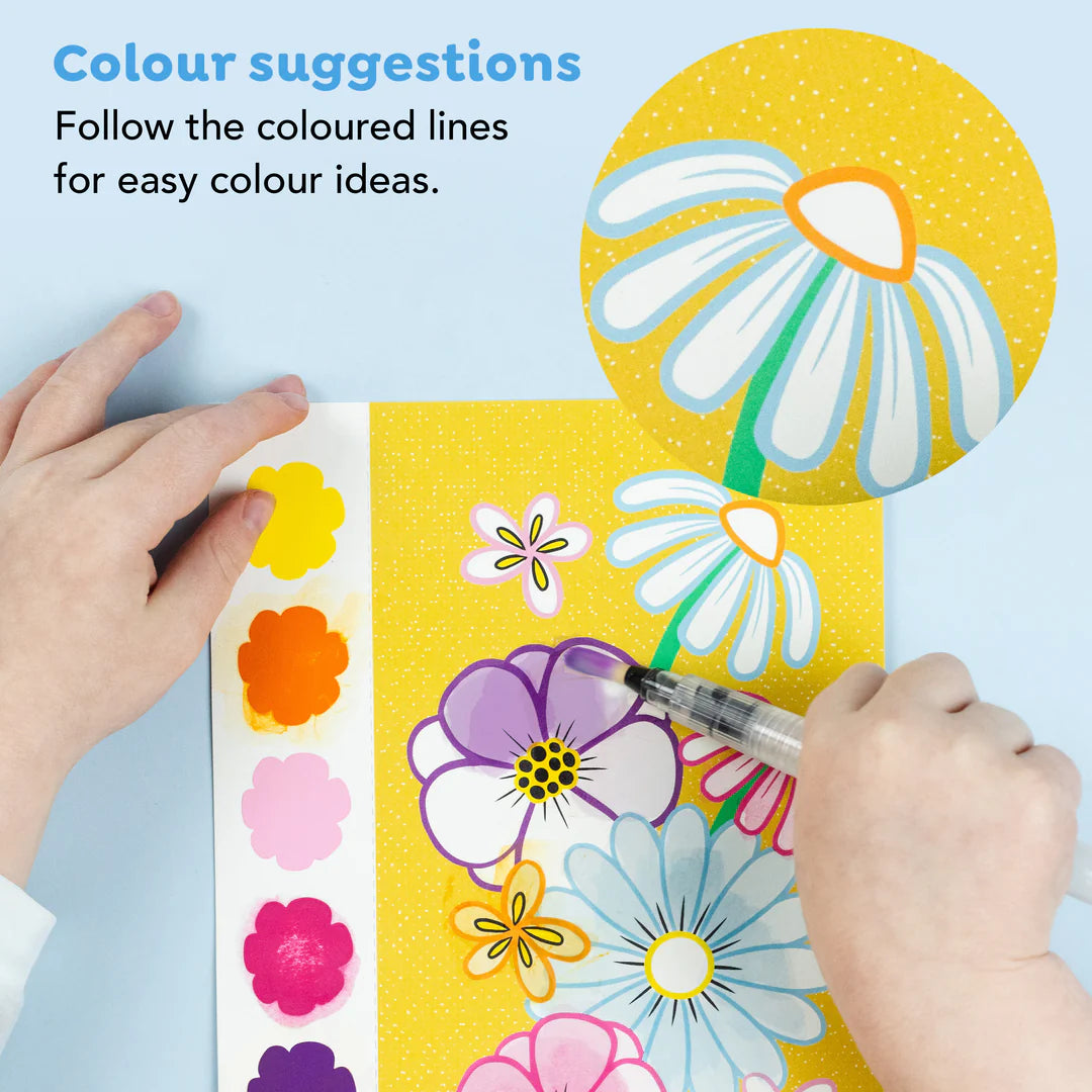 Tiger Tribe | Paint a Picture Set - Butterflies & Flowers