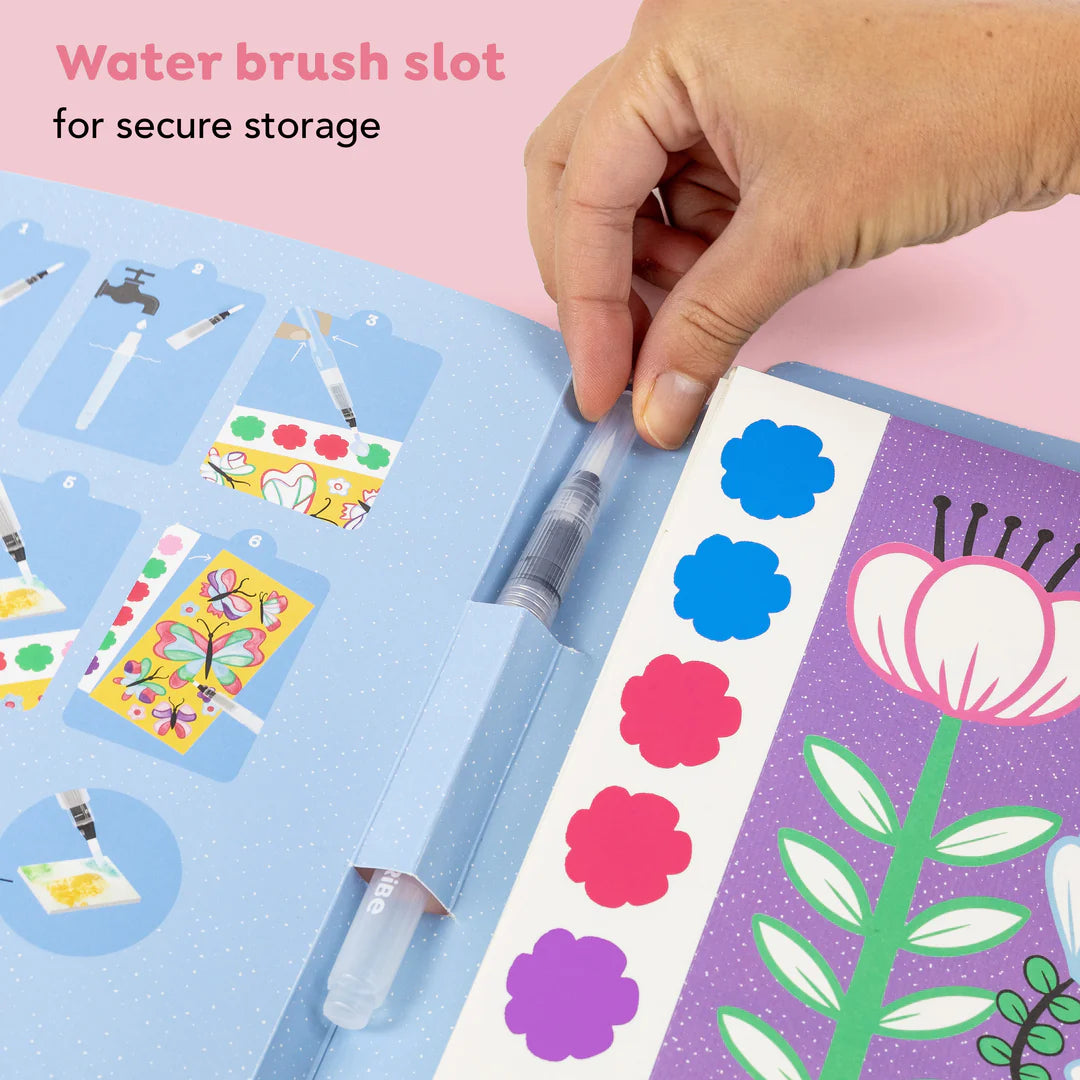 Tiger Tribe | Paint a Picture Set - Butterflies & Flowers