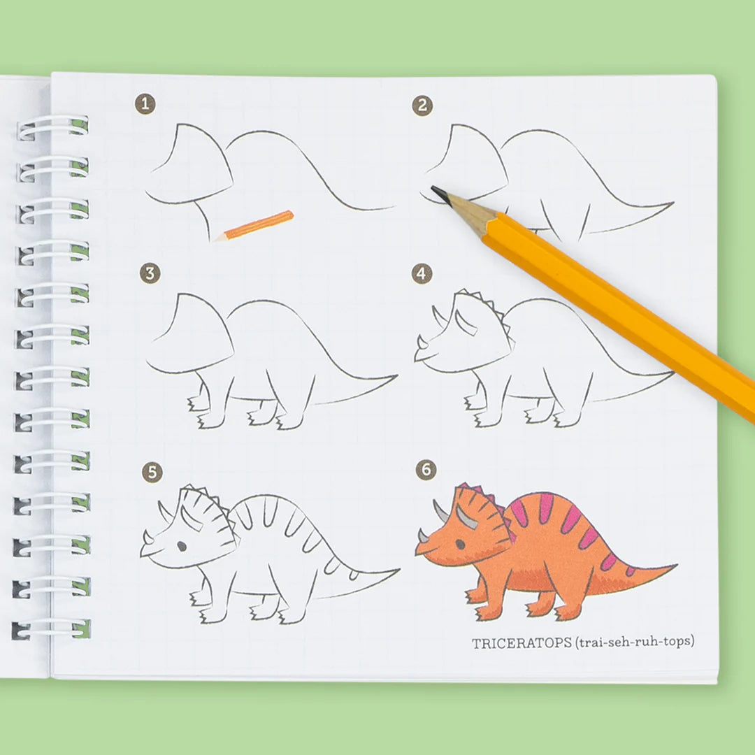 Tiger Tribe | How to Draw - Dinosaurs