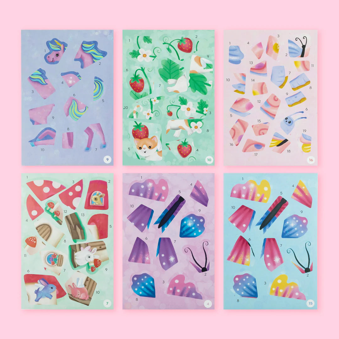 Tiger Tribe | Sticker by Numbers - Magical Garden
