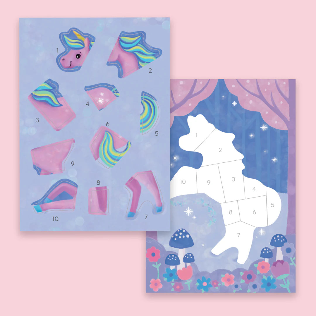 Tiger Tribe | Sticker by Numbers - Magical Garden