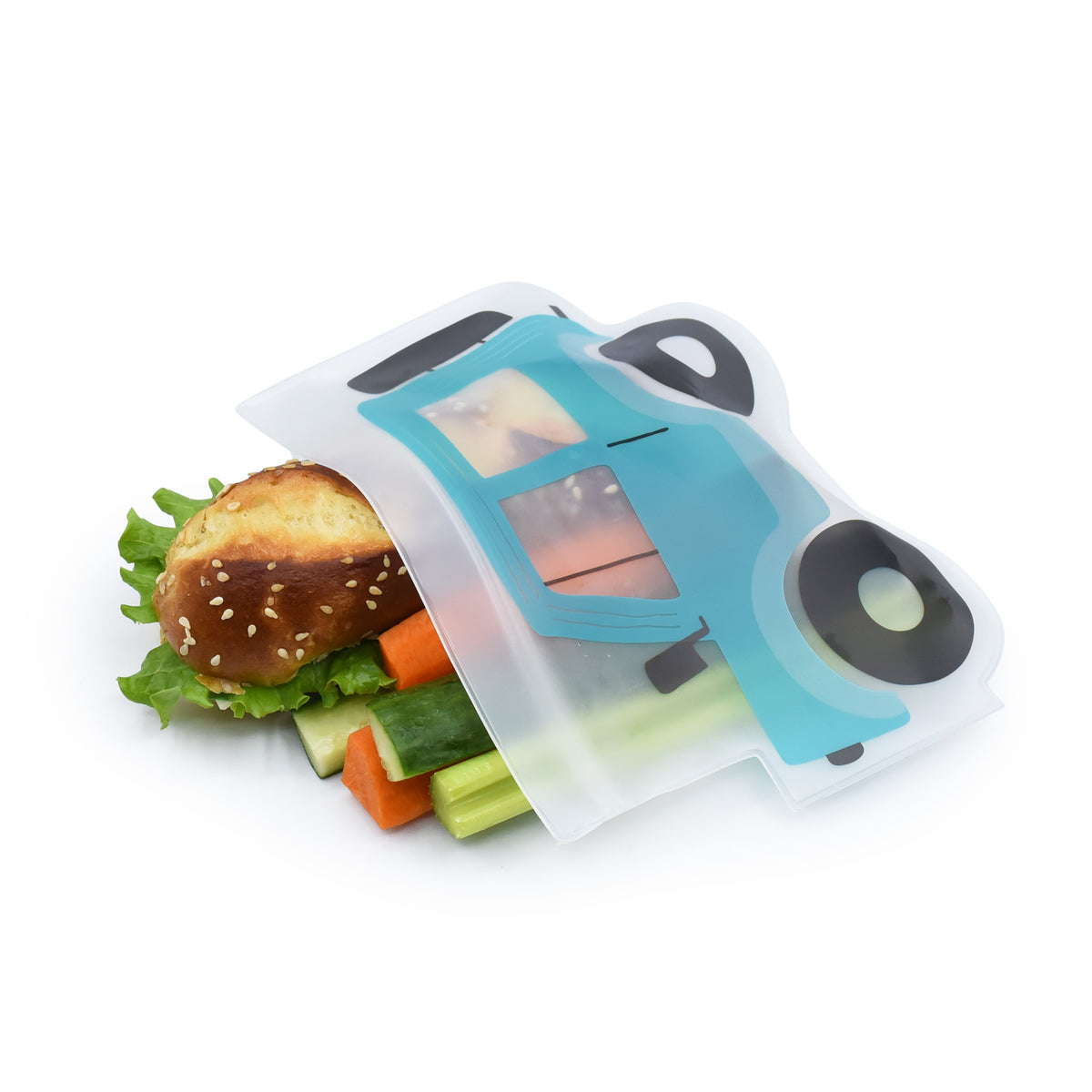 Melii | Reusable Snack Bags 6pk - Transit