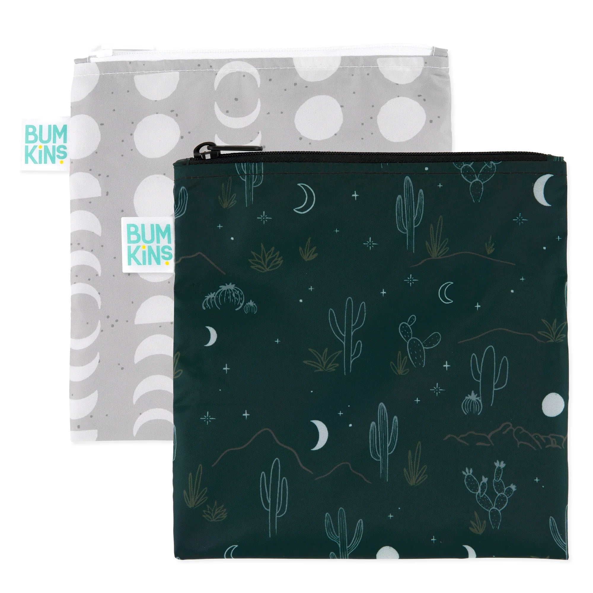 Bumkins | Large Snack Bag - Desert Night 2pk