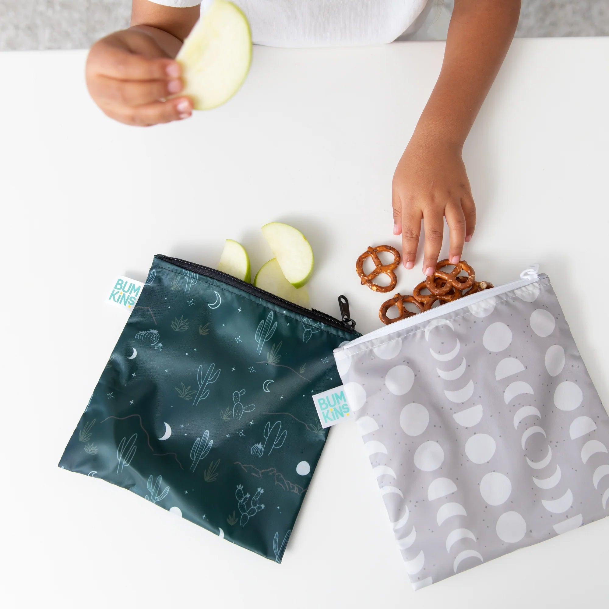 Bumkins | Large Snack Bag - Desert Night 2pk