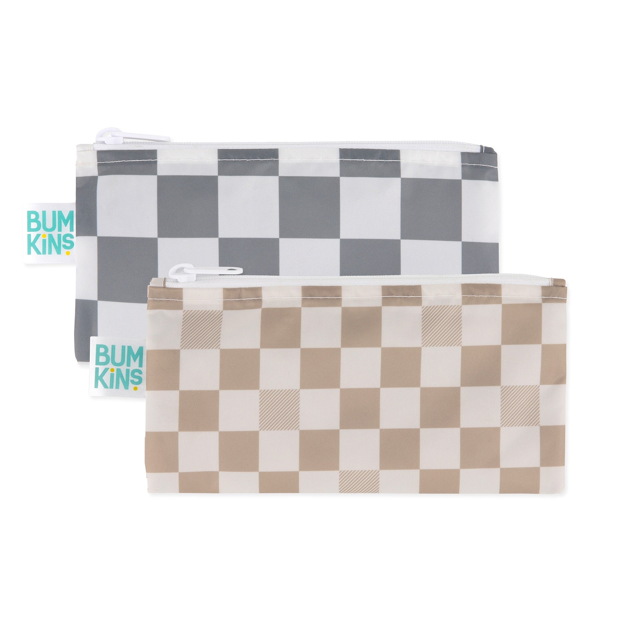 Bumkins | Small Snack Bag - Double Check 2pk