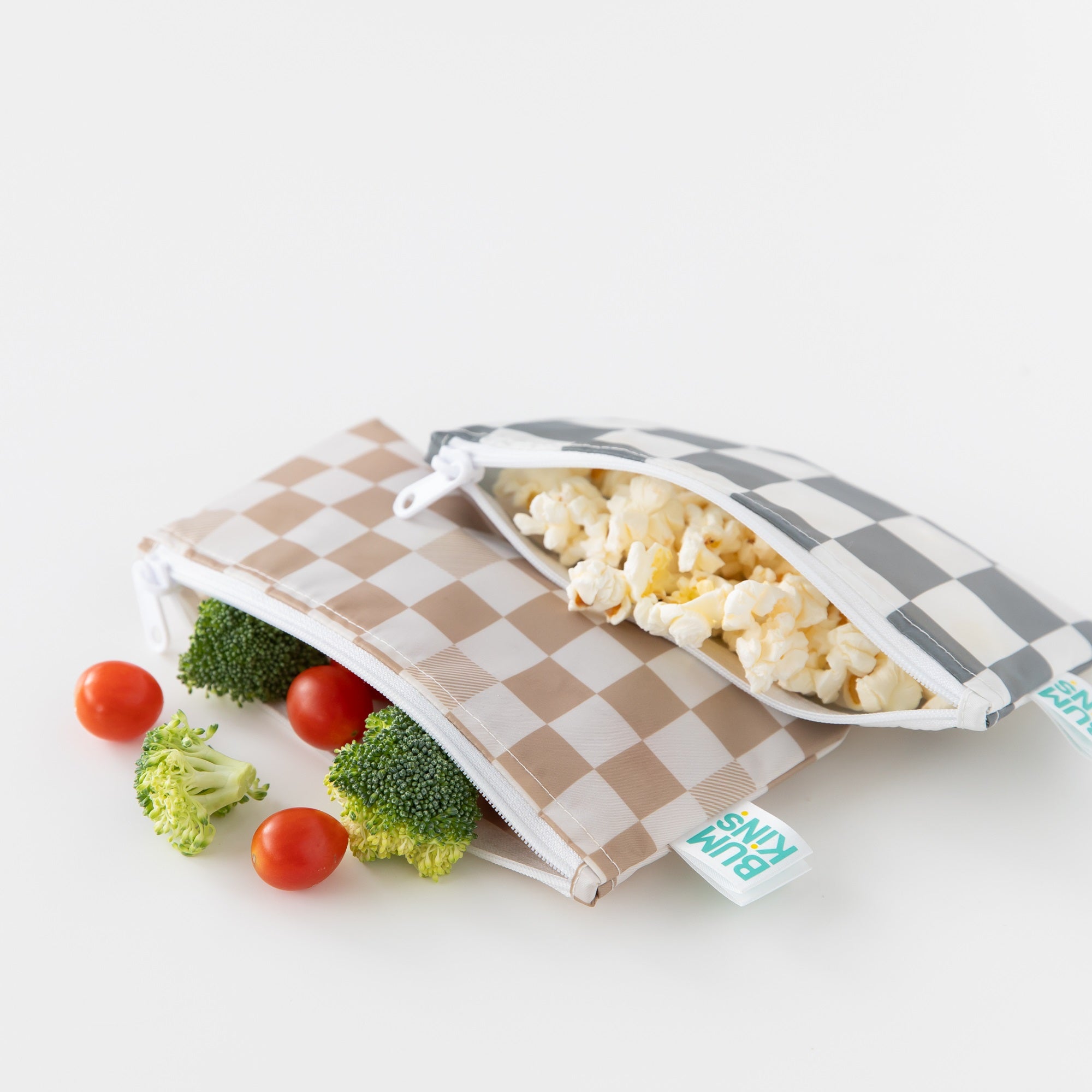 Bumkins | Small Snack Bag - Double Check 2pk