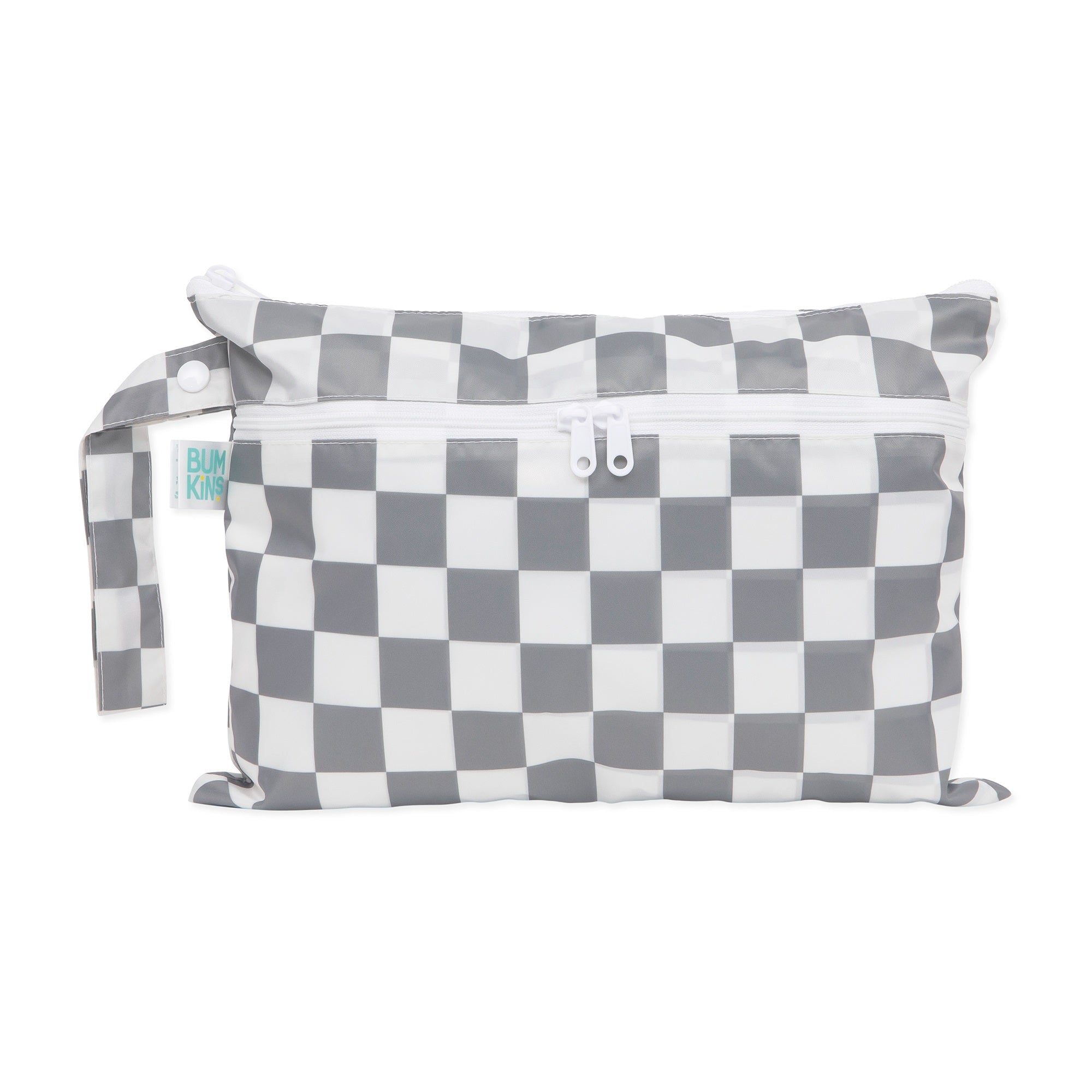 Bumkins | Wet / Dry Clutch - Charcoal Check