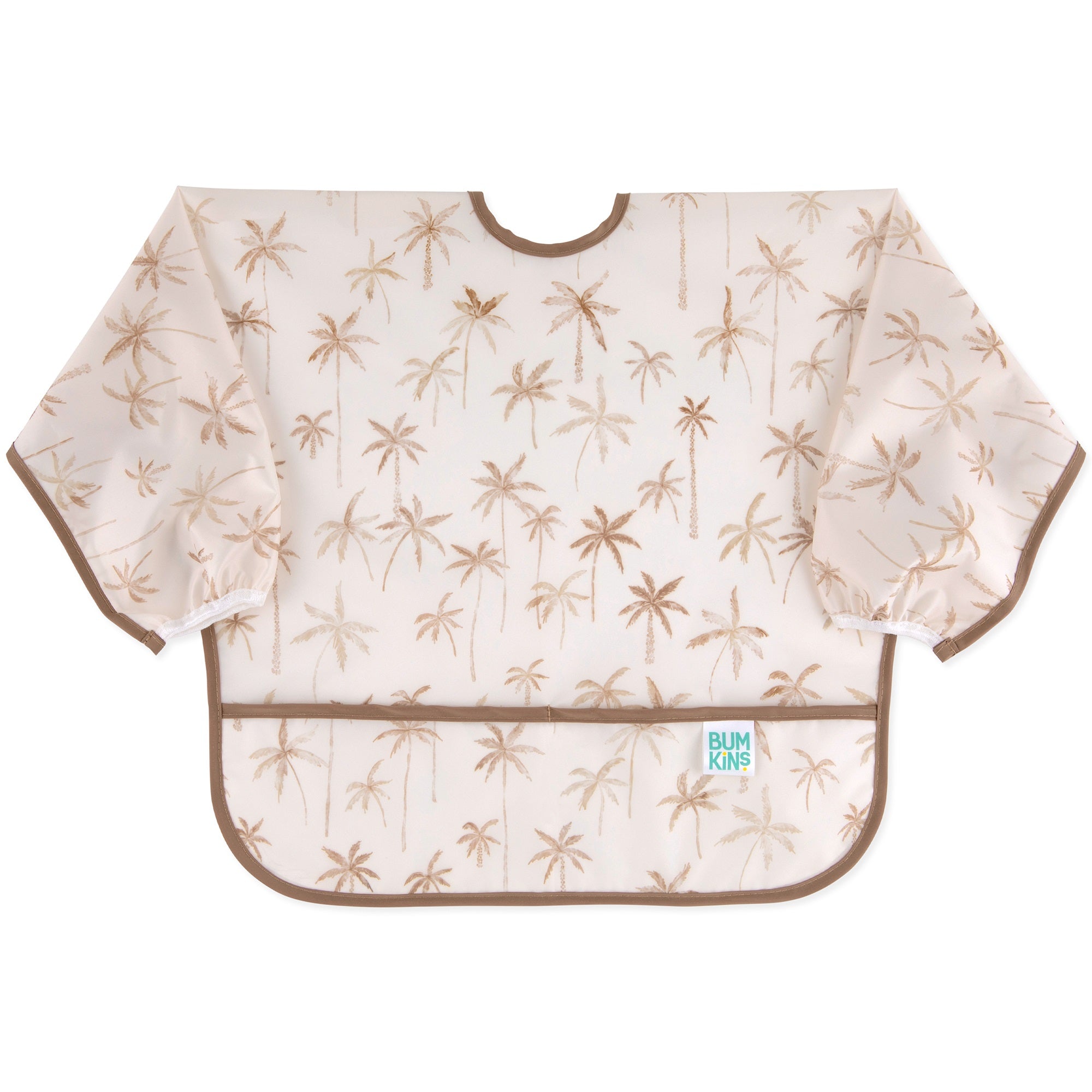 Bumkins | Sleeved Bib - Palm Daze