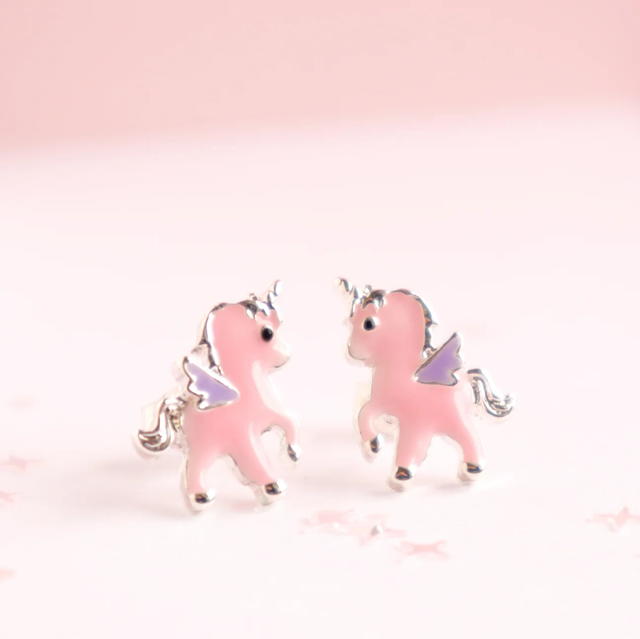 Lauren Hinkley | Pink Unicorn Earrings