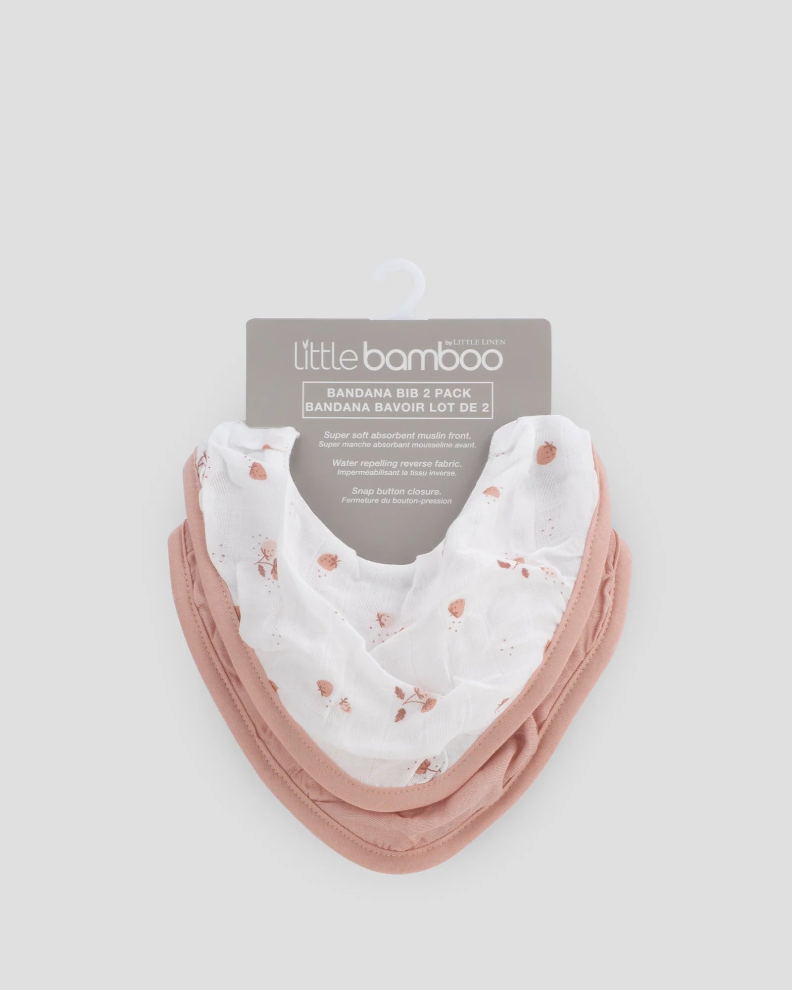 Little Linen | Bamboo Muslin Bandana Bib 2pk