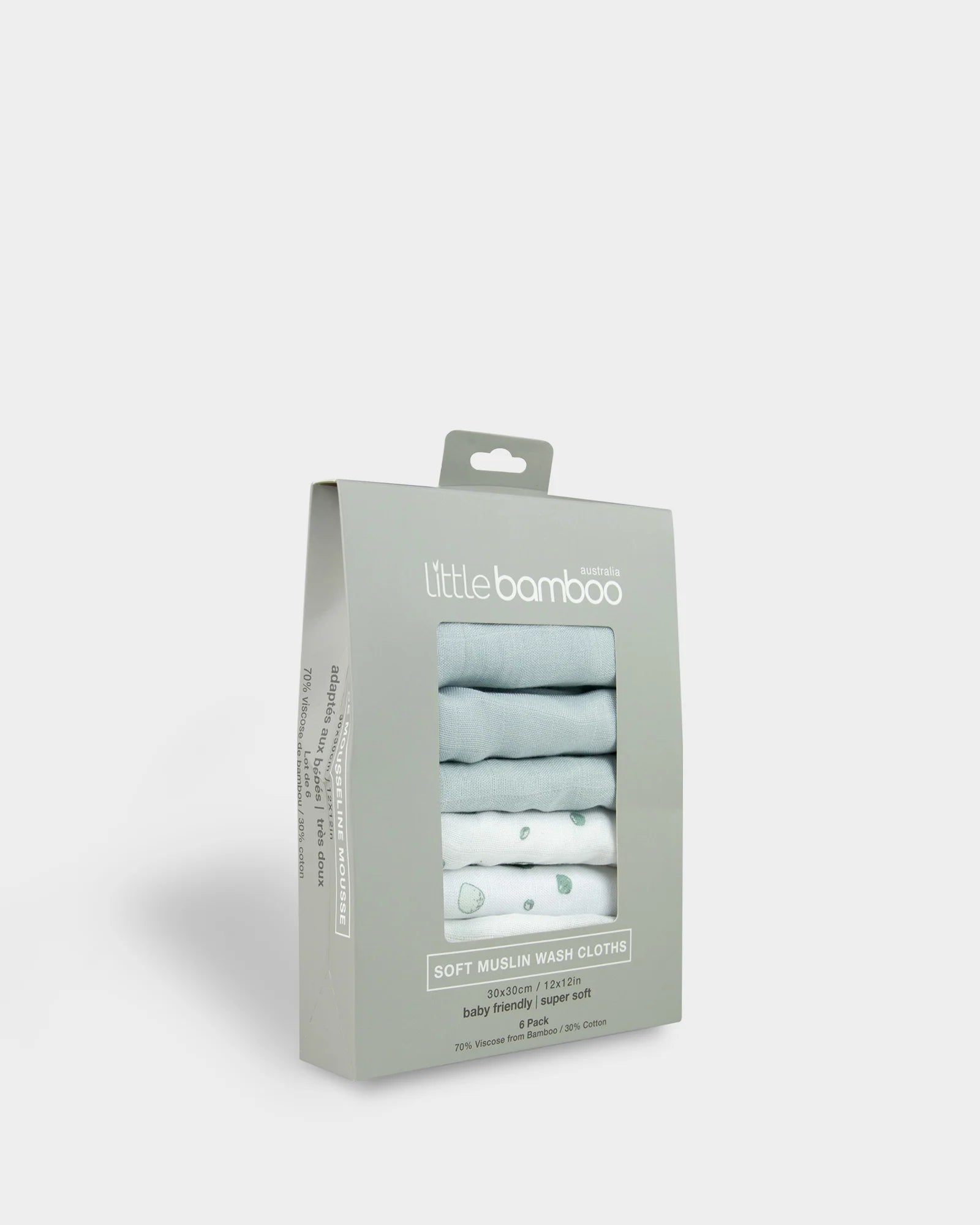 Little Linen | Muslin Washers 6pk