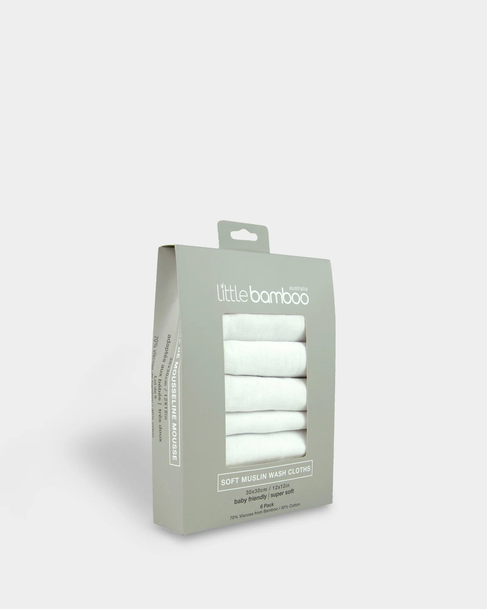 Little Linen | Muslin Washers 6pk