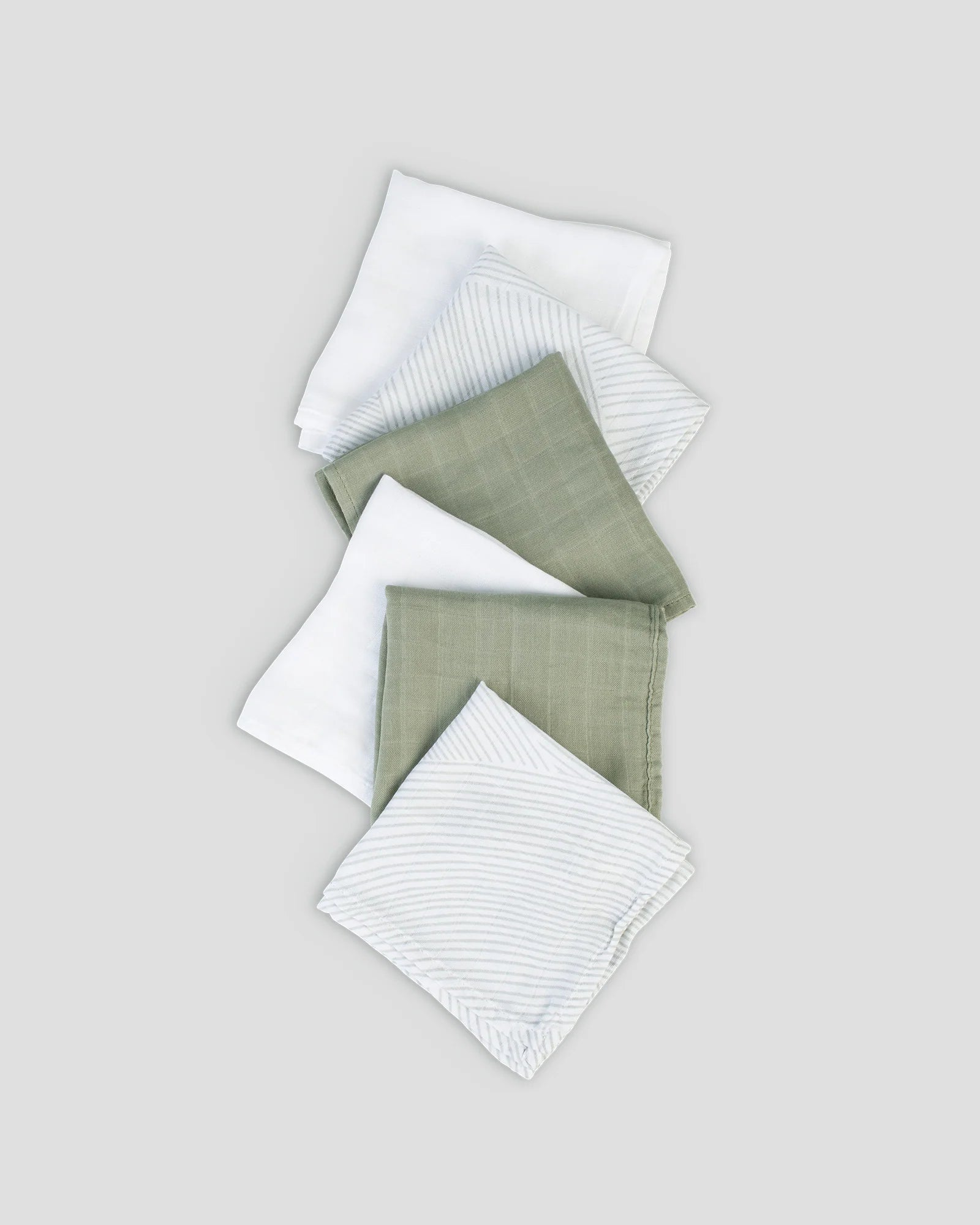 Little Linen | Muslin Washers 6pk