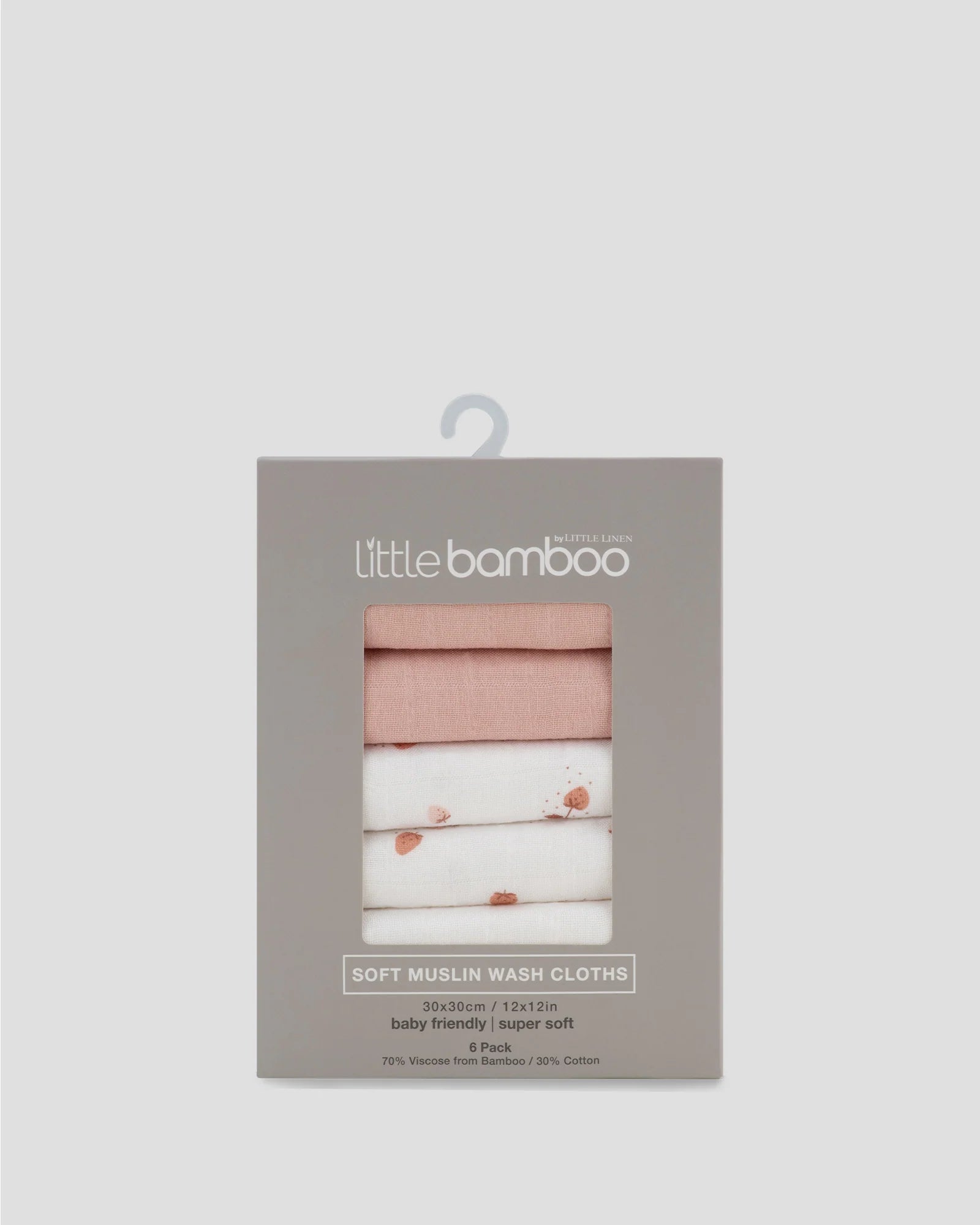 Little Linen | Muslin Washers 6pk