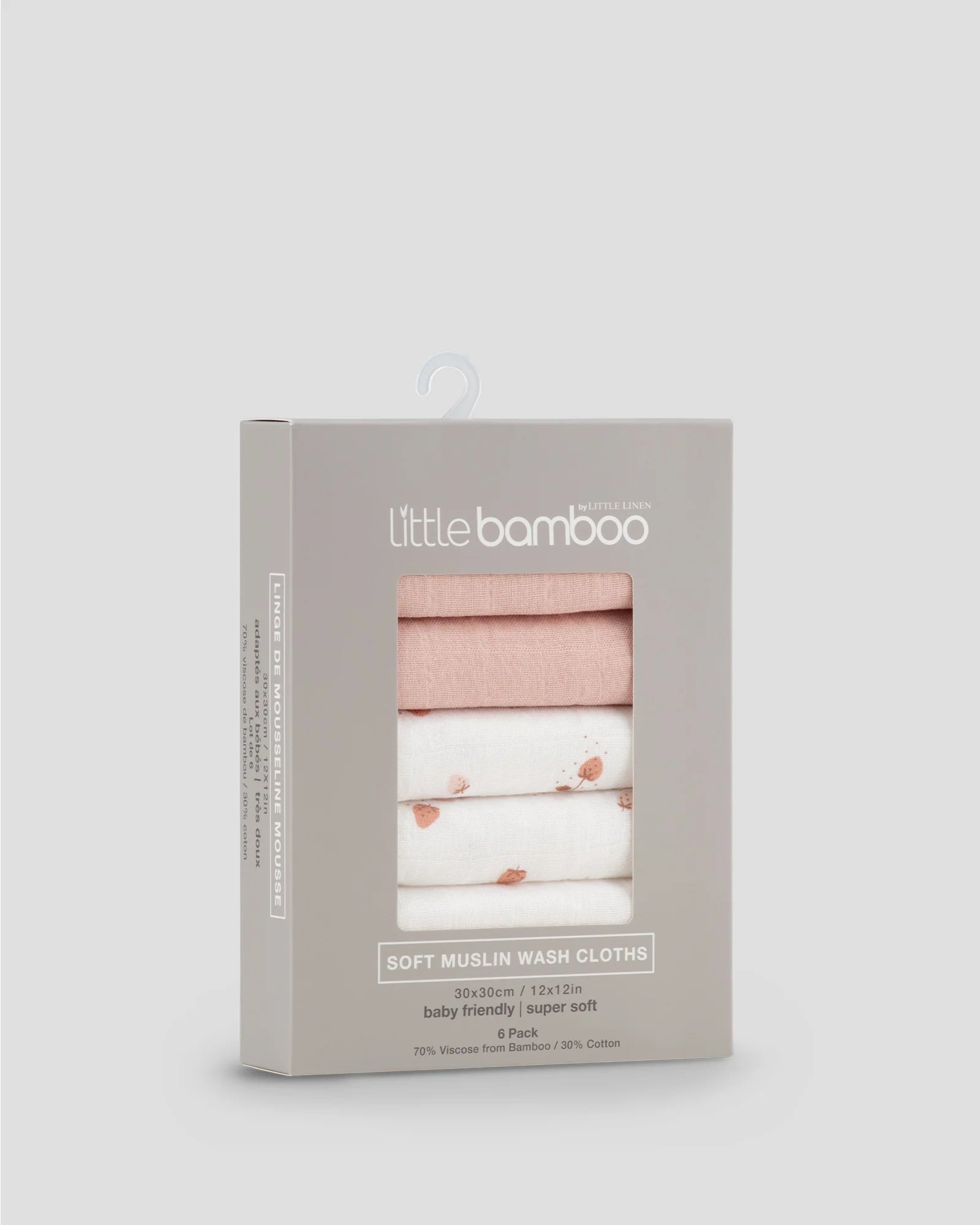 Little Linen | Muslin Washers 6pk