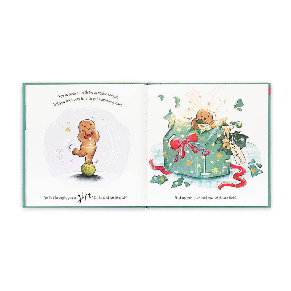 Jellycat | Gingerbread Fred Book