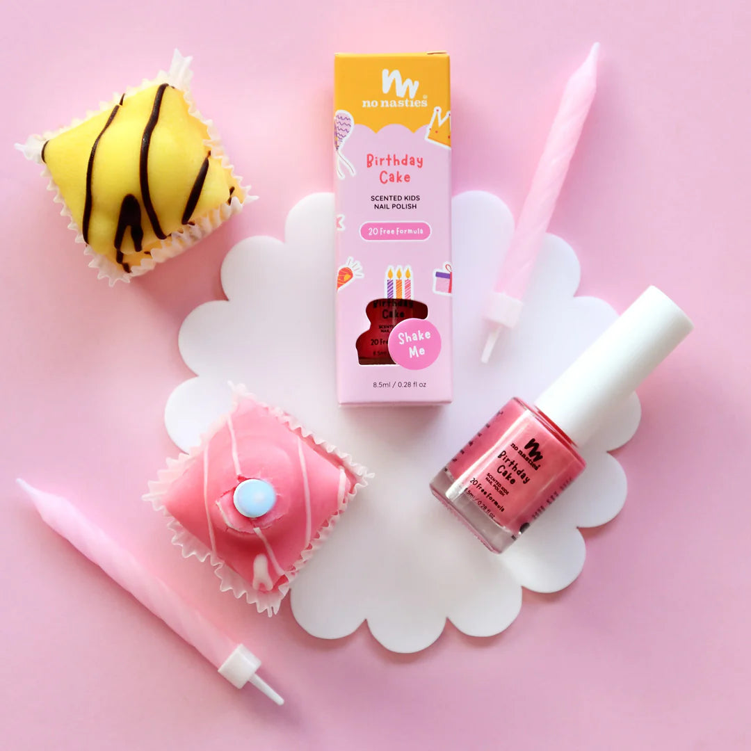 No Nasties | Scented Nail Polish - Birthday Cake