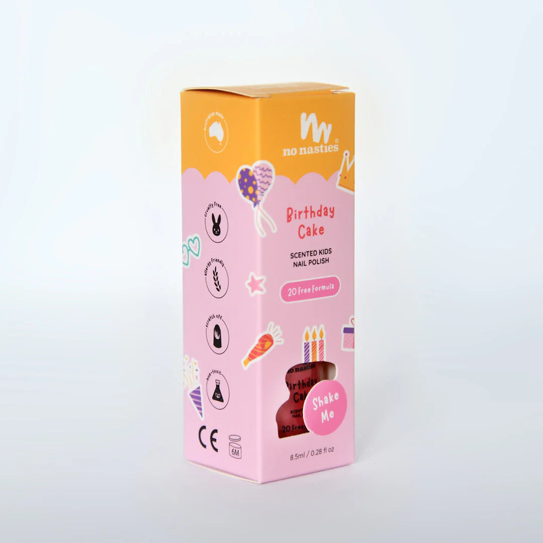 No Nasties | Scented Nail Polish - Birthday Cake