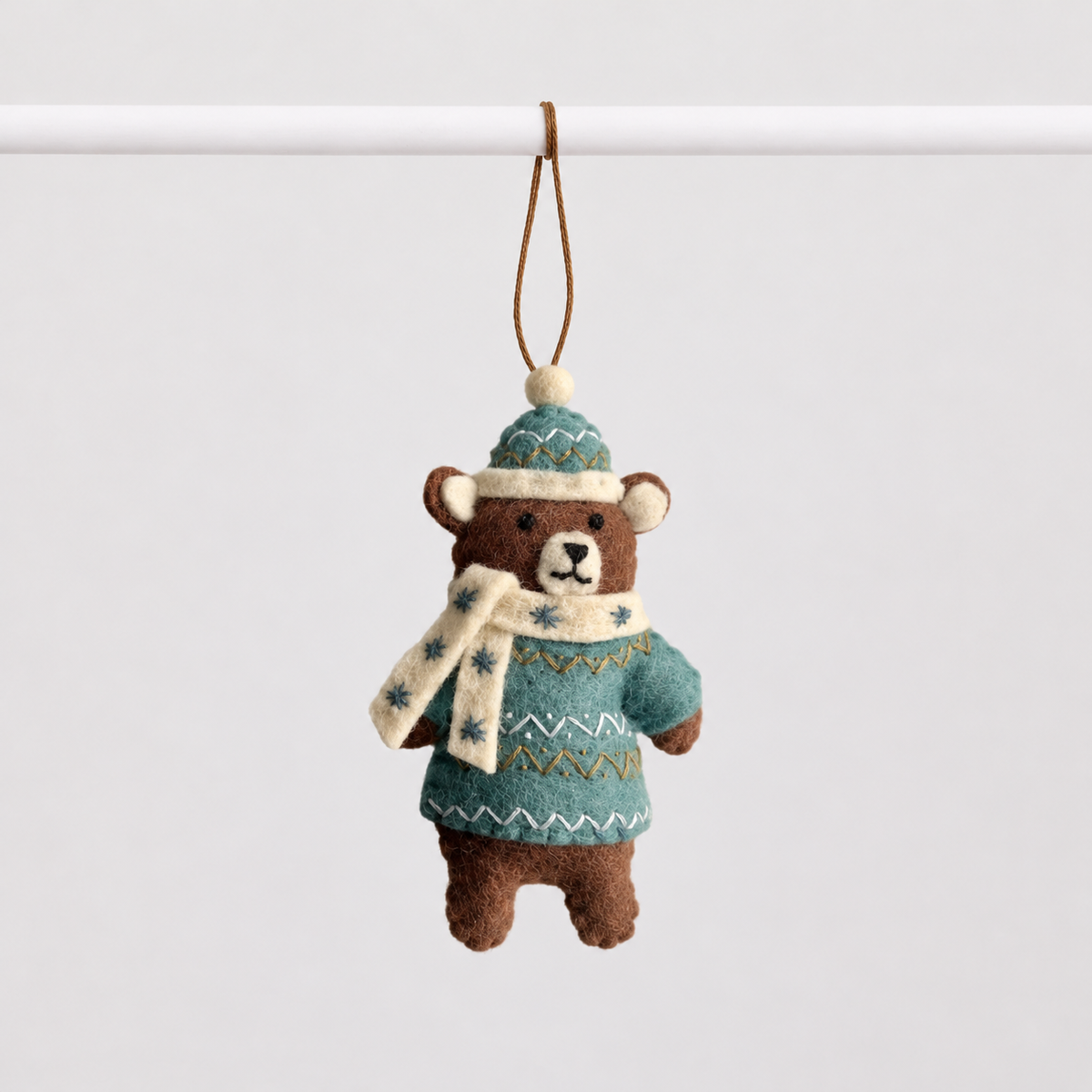 Pashom | Hanging Decoration - Bear in Christmas Sweater