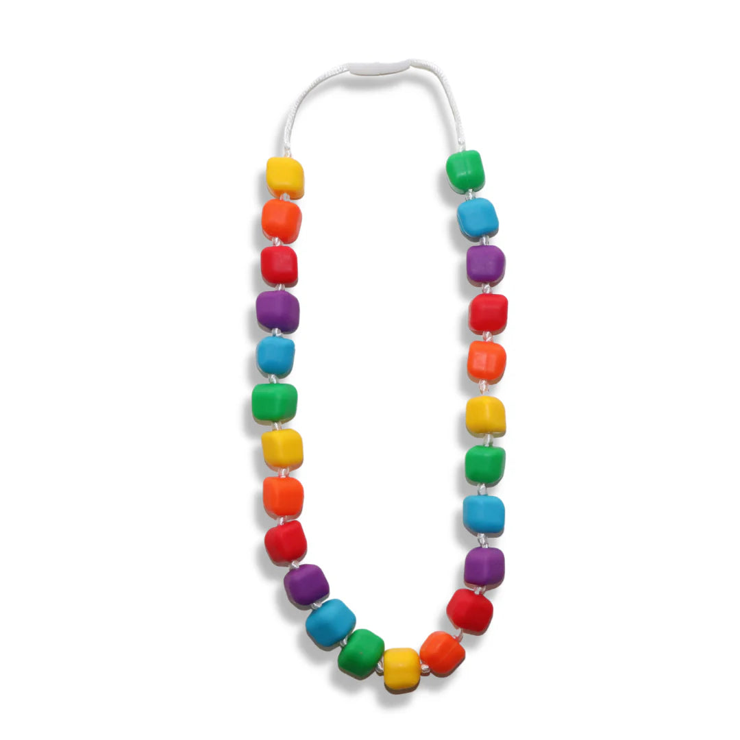 Jellystone | Princess & The Pea Sensory Chew Necklace - Bright