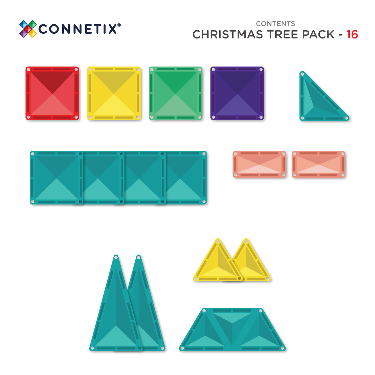 CONNETIX | Christmas Tree Pack - 16pc
