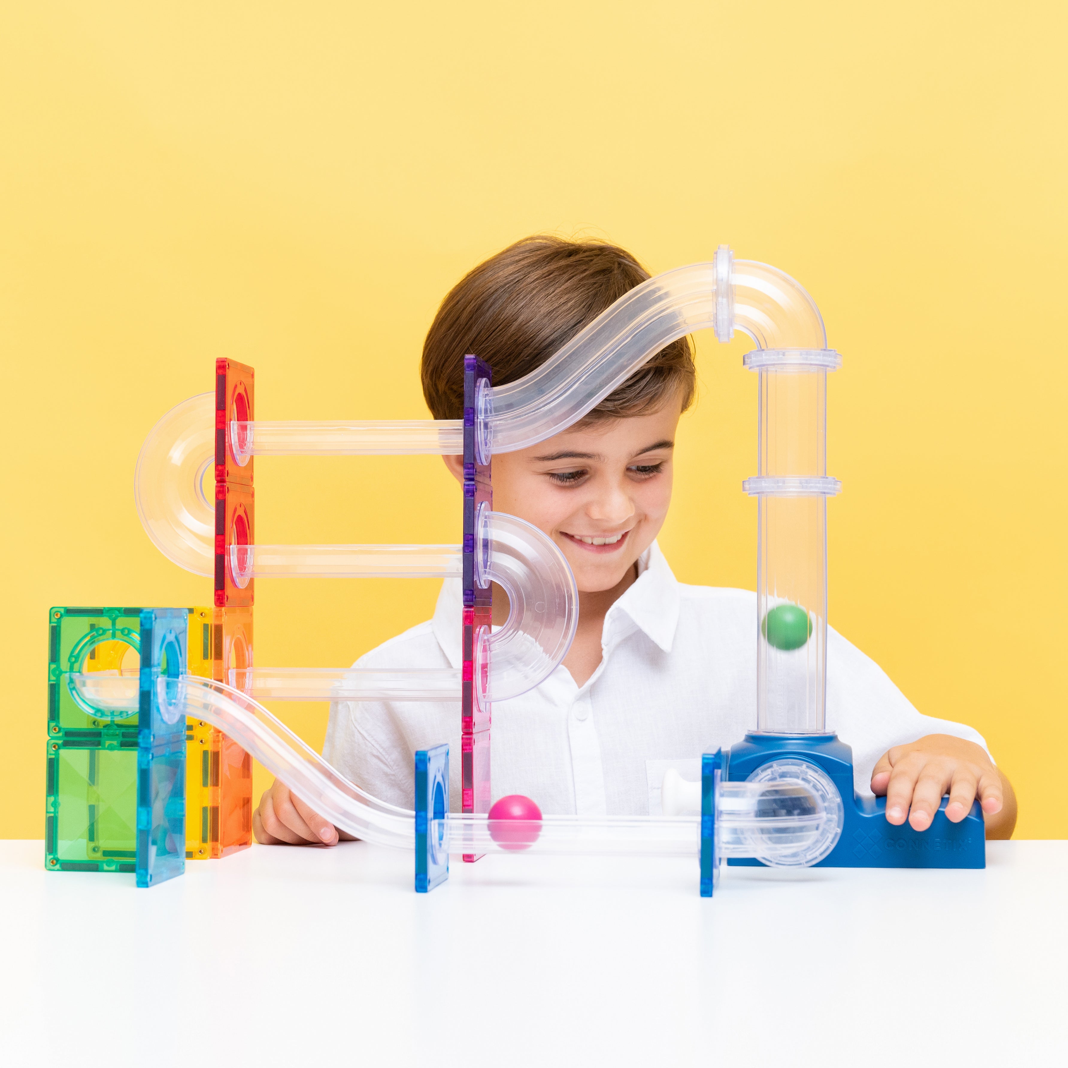 CONNETIX | Ball Run Launcher Pack - 47pc
