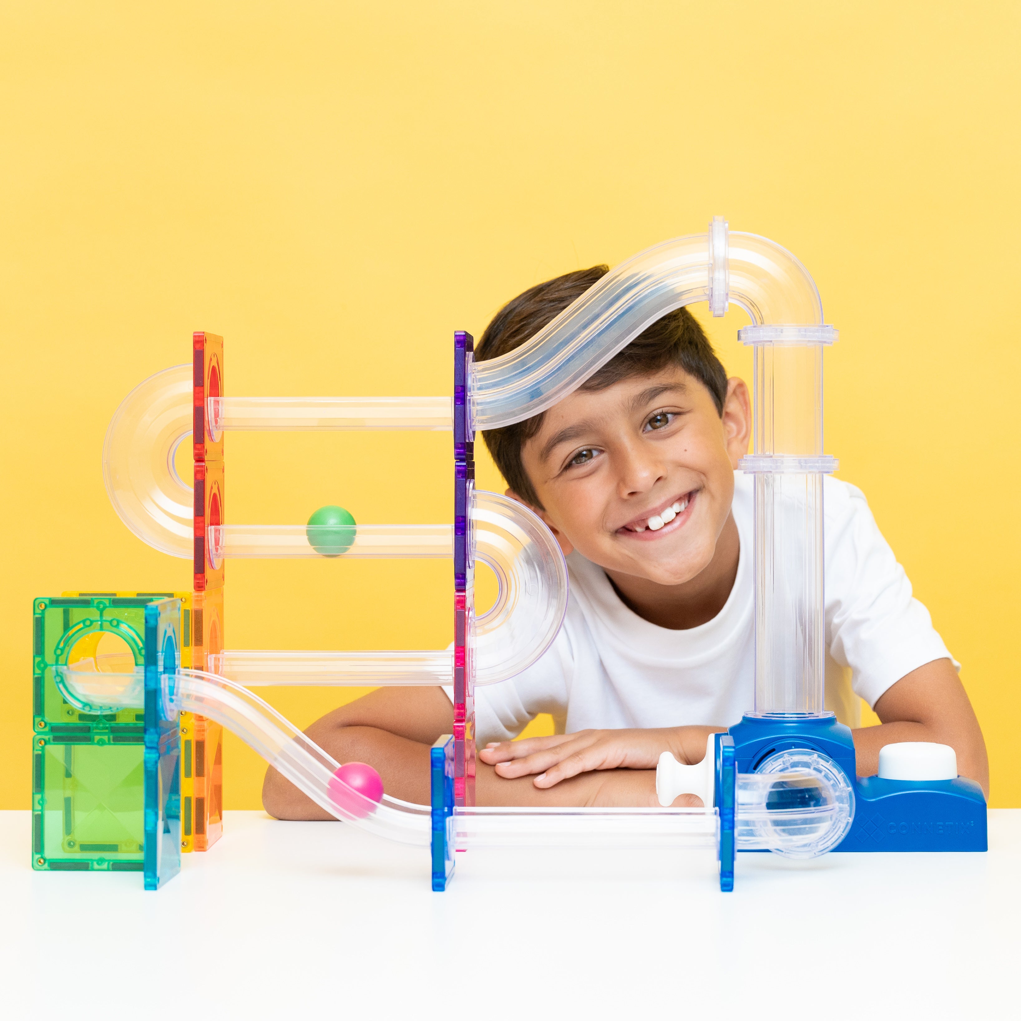 CONNETIX | Ball Run Launcher Pack - 47pc