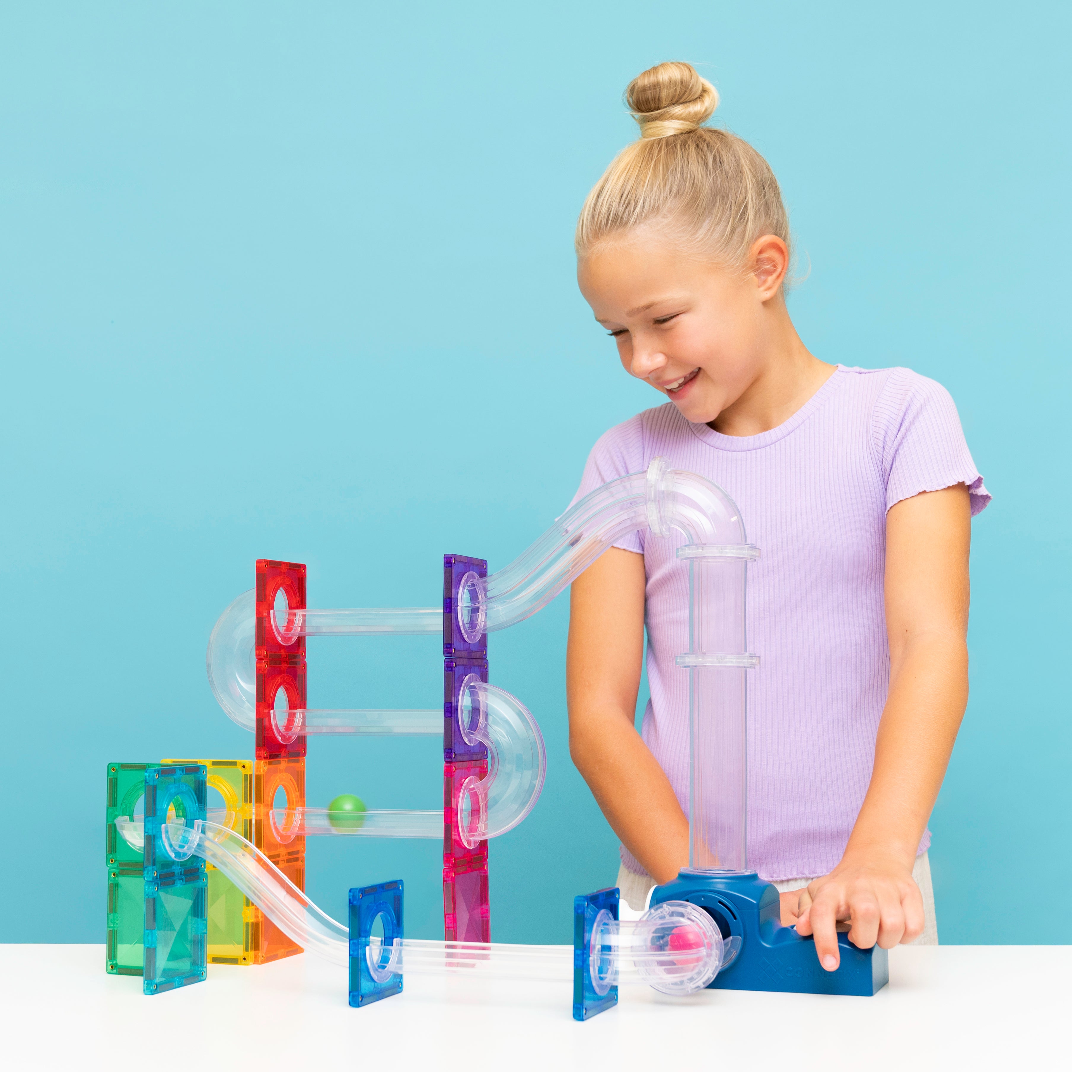CONNETIX | Ball Run Launcher Pack - 47pc