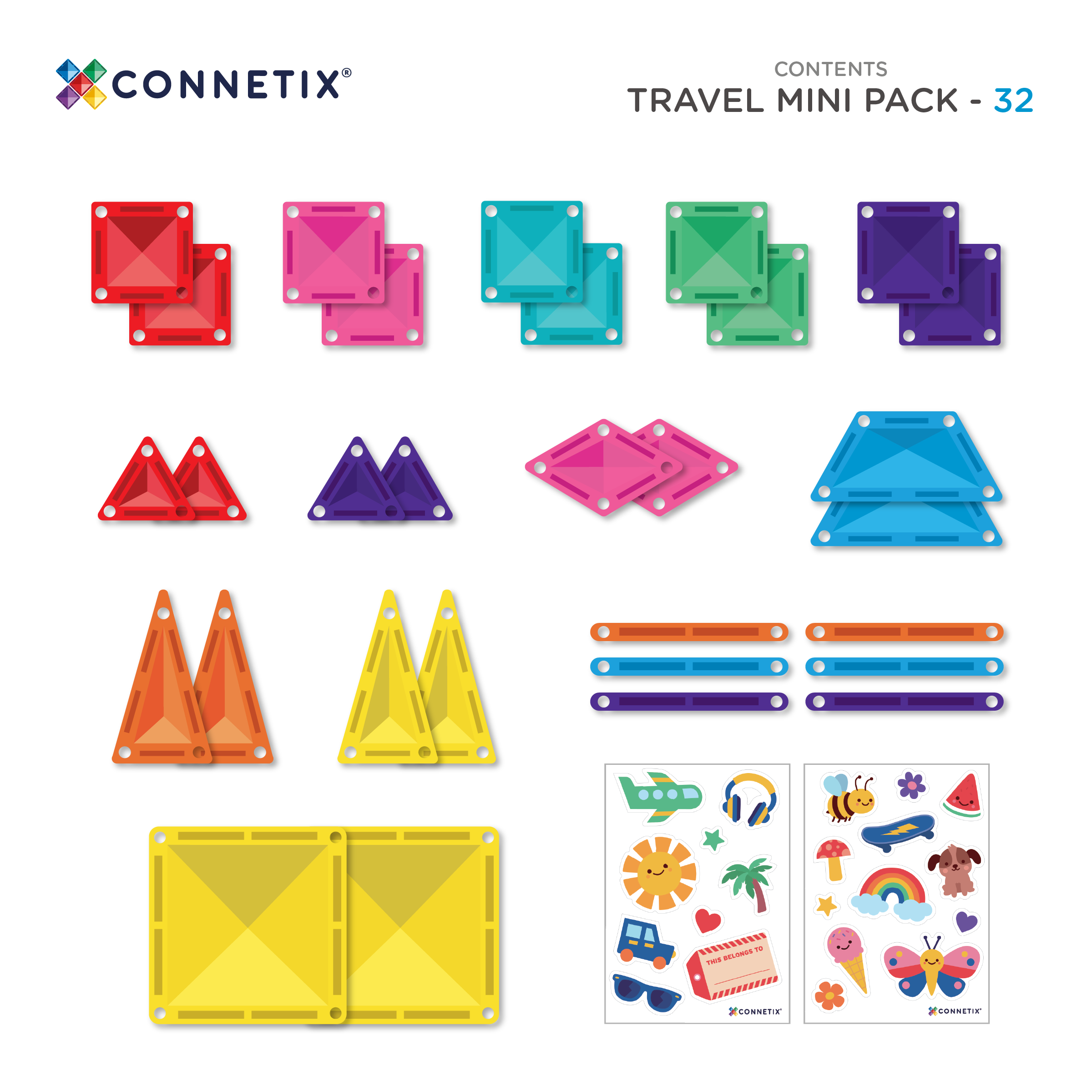 CONNETIX | Travel Mini Pack - 32pc