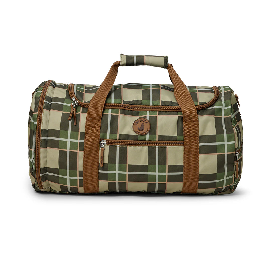 Crywolf | Packable Duffel - Field Plaid