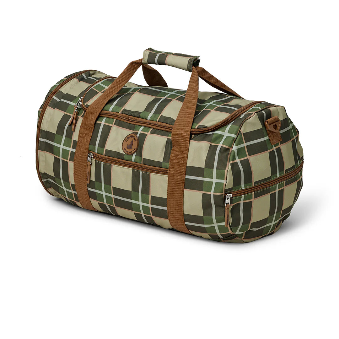 Crywolf | Packable Duffel - Field Plaid