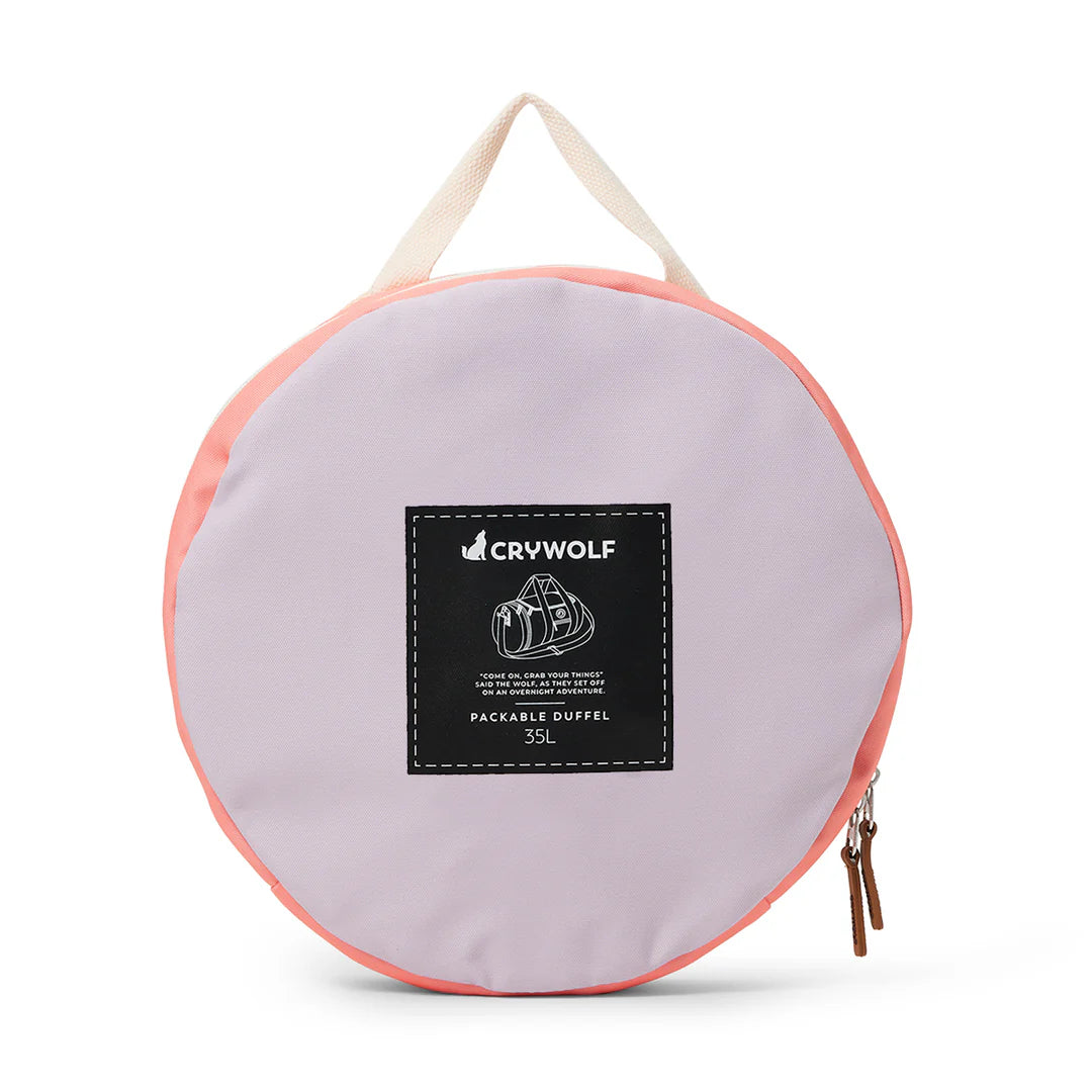 Crywolf | Packable Duffel - Heather Colourblock