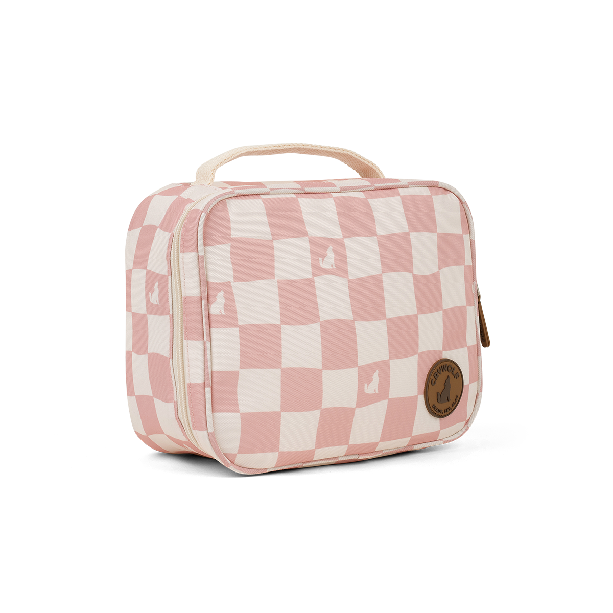 Crywolf | Everyday Lunch Bag - Pink Check