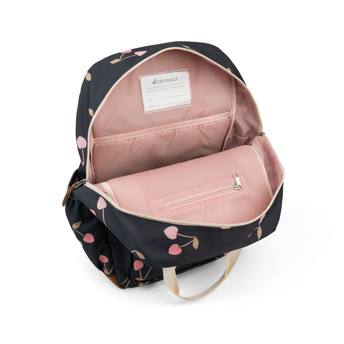 Crywolf | Knapsack - Cherry Hearts