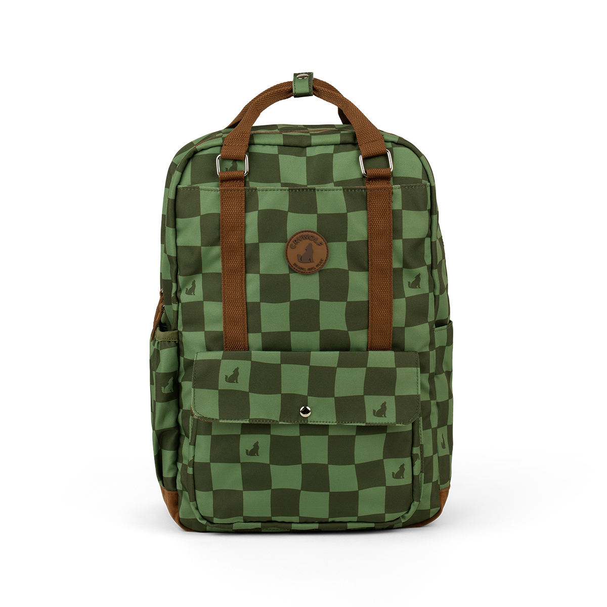 Crywolf | Knapsack - Green Check