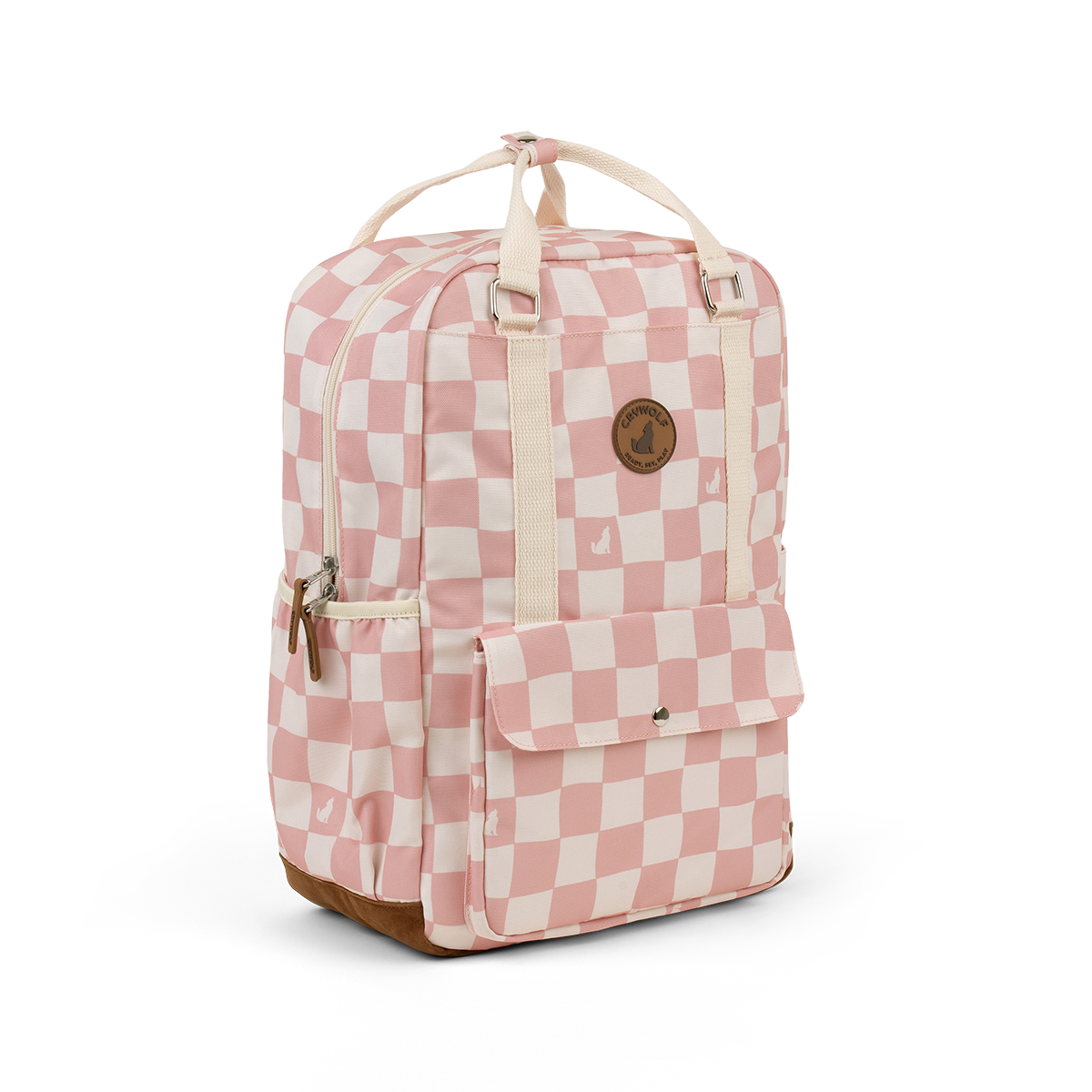Crywolf | Knapsack - Pink Check