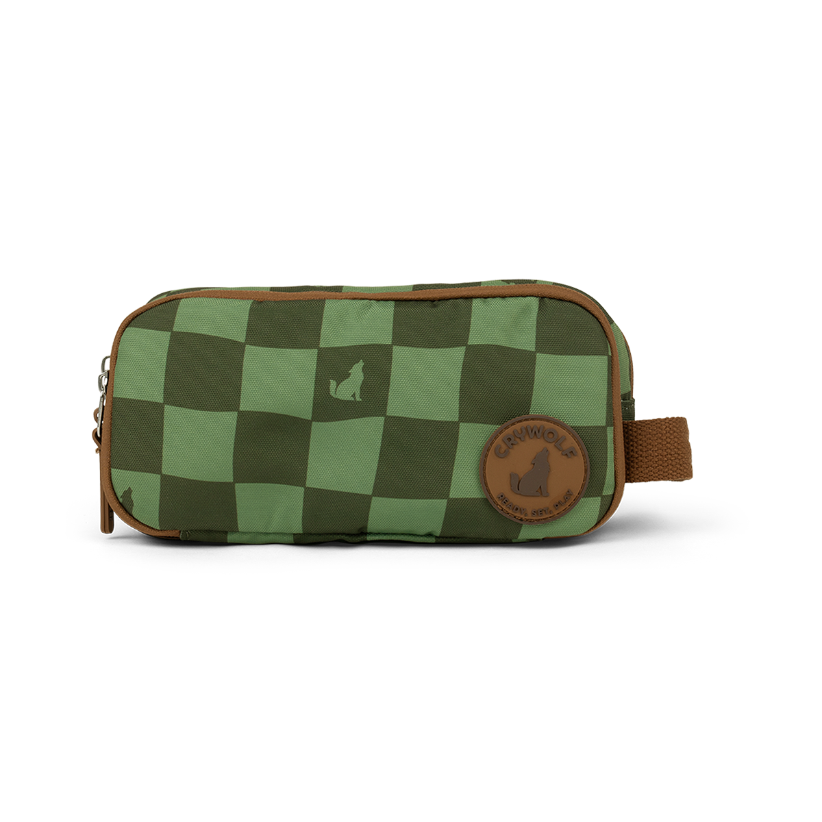 Crywolf | Fable Pencil Case - Green Check
