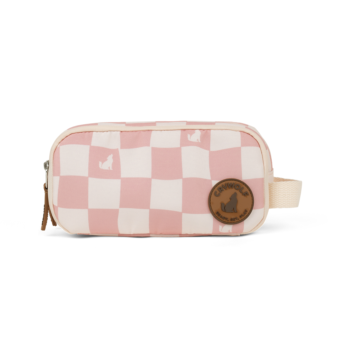Crywolf | Fable Pencil Case - Pink Check