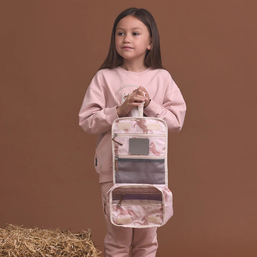 Crywolf | Toiletry Bag - Blush Ponies