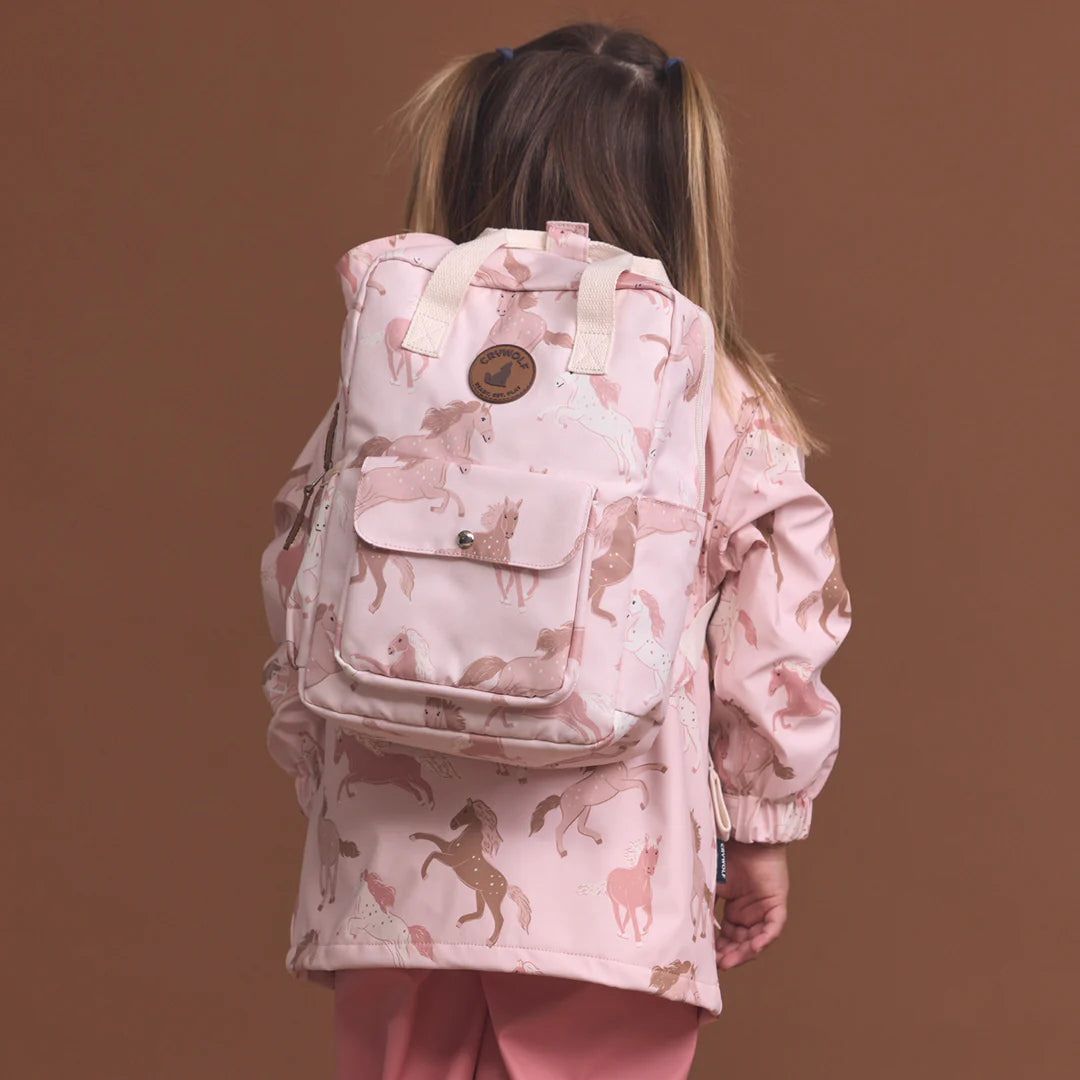 Crywolf | Mini Backpack - Blush Ponies
