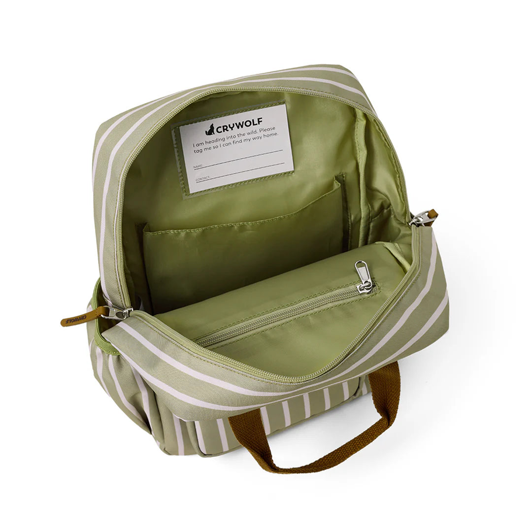 Crywolf | Mini Backpack - Elm Stripe