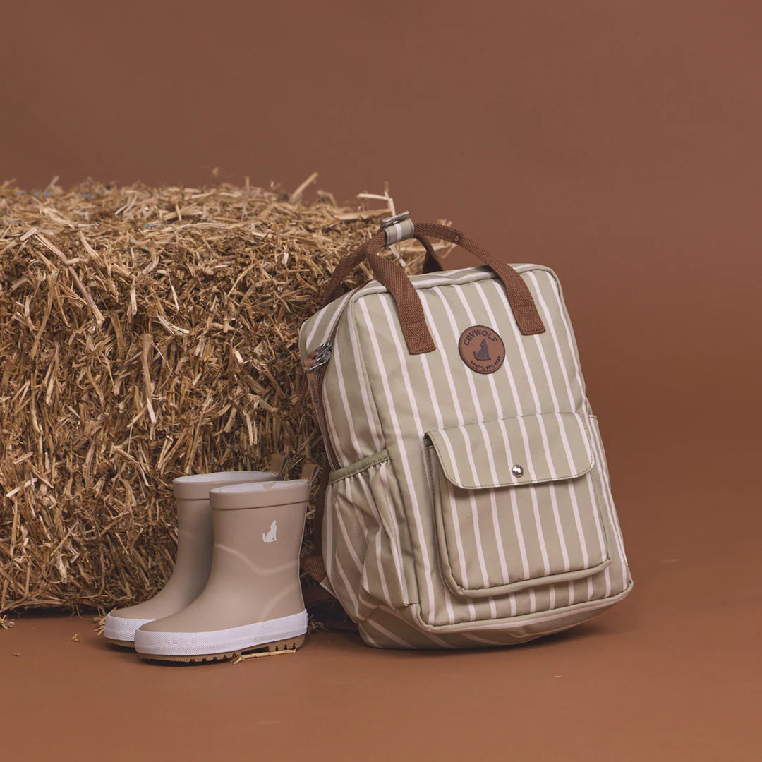 Crywolf | Mini Backpack - Elm Stripe