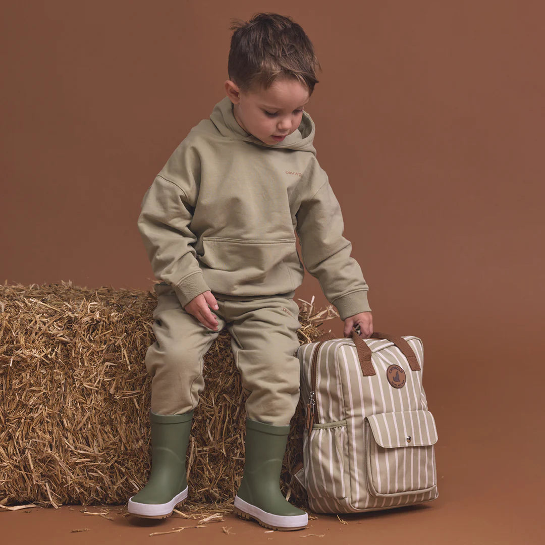 Crywolf | Mini Backpack - Elm Stripe